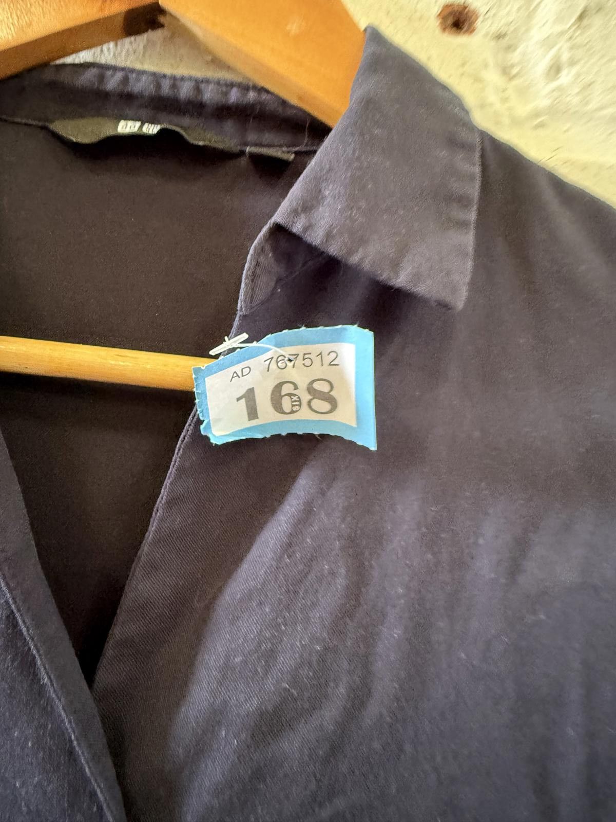 Unknown London Navy Blue Women's 3/4 Sleeve Top, Size XS Size XS / US 0-2 / IT 36-38 - 4 Thumbnail