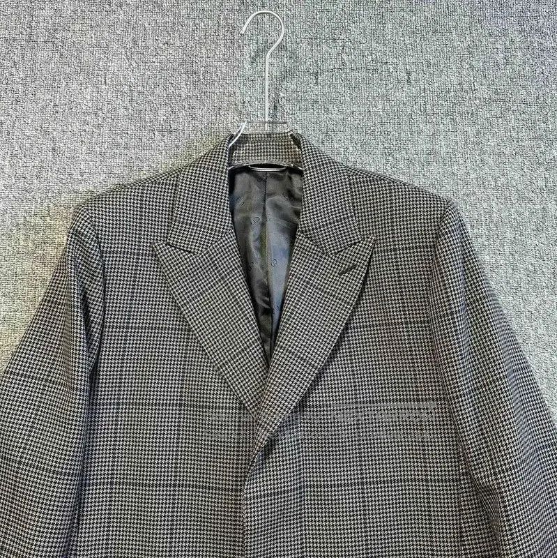 Dior Dior Coffee Wool Houndstooth Long Coat . Size US XL / EU 56 / 4 - 5 Thumbnail