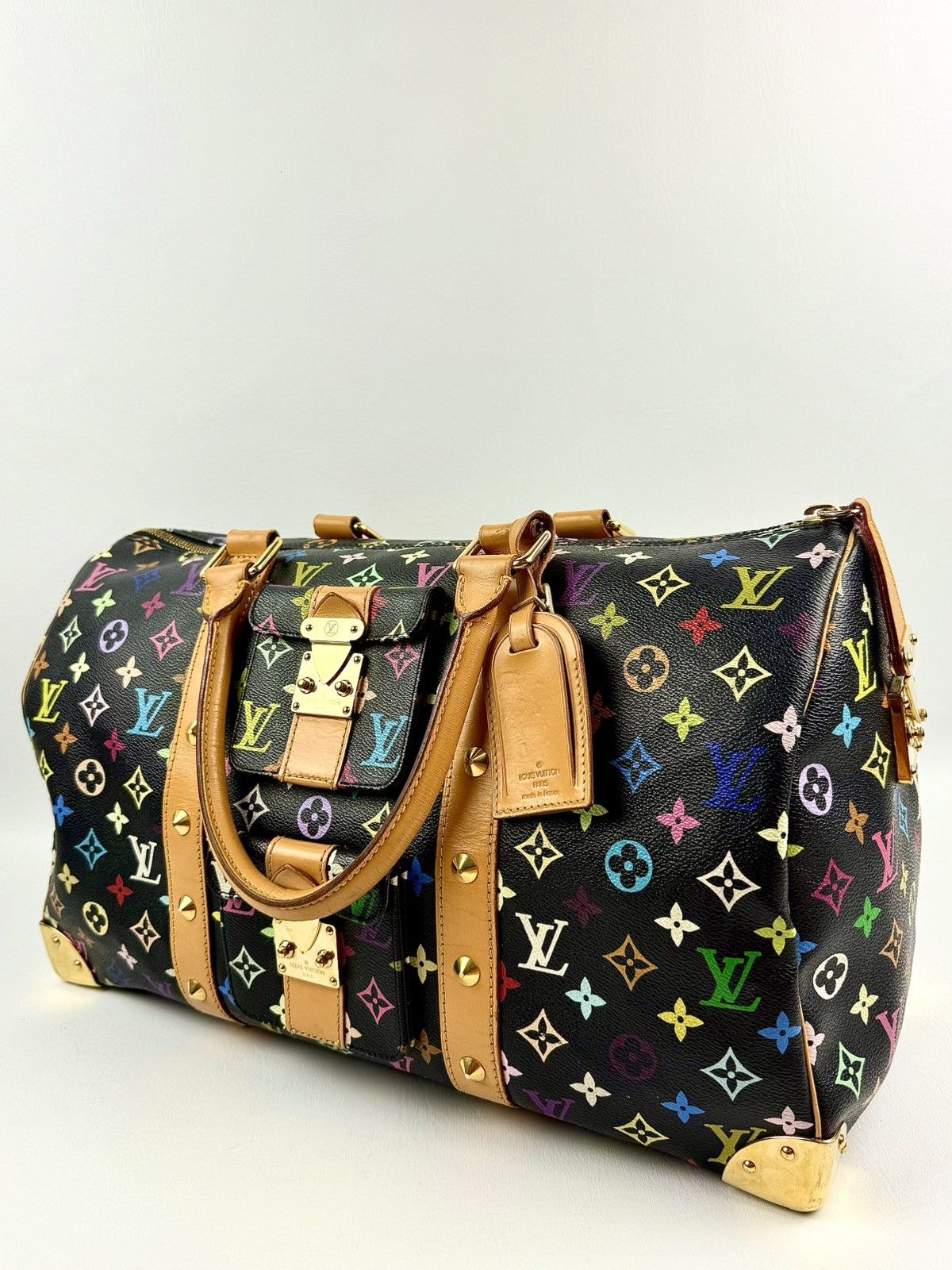Louis Vuitton × Takashi Murakami Louis Vuitton - Murakami - F/W 03 - Multicolor - Keepall 45 Size ONE SIZE - 2 Thumbnail