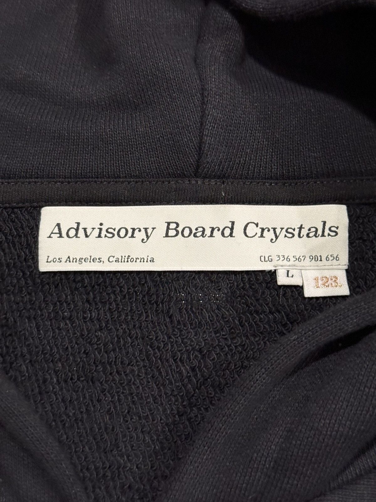 Advisory Board Crystals Advisory Board Crystals Zip Up Hoodie Black Size US L / EU 52-54 / 3 - 4 Thumbnail