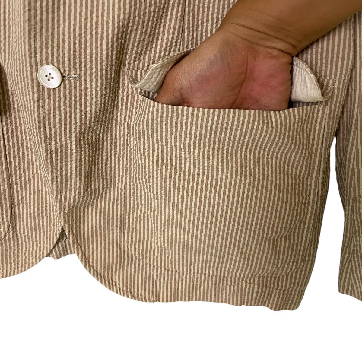 Polo Ralph Lauren 🔥LAST PRICE🔥 Polo By Ralph Lauren Vertical Stripes Blazer Size 42R - 8 Thumbnail
