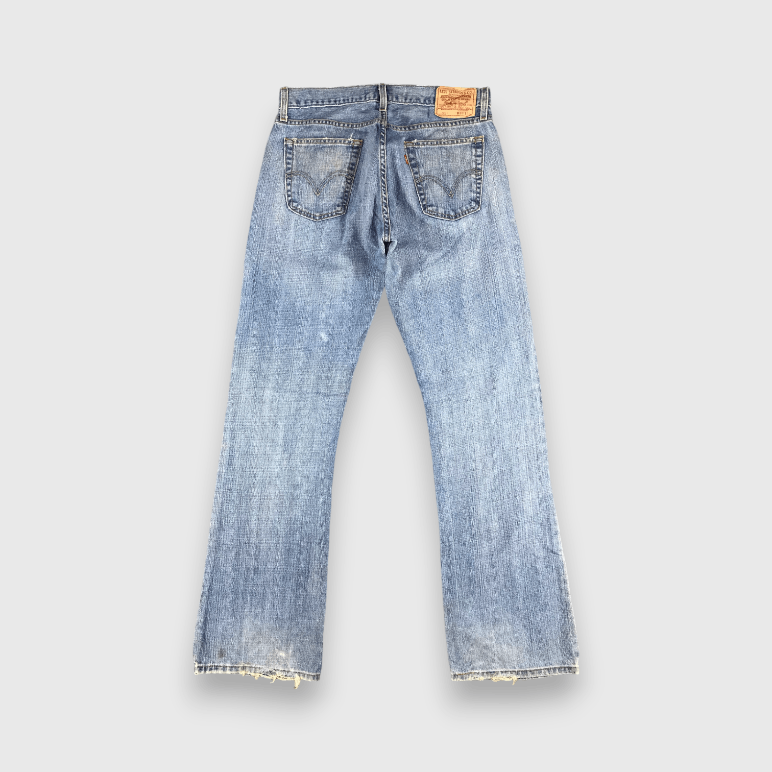 Levi's Vintage Blue Wash Levis 527 Flared Jeans-J2230 Size US 33 - 2 Thumbnail