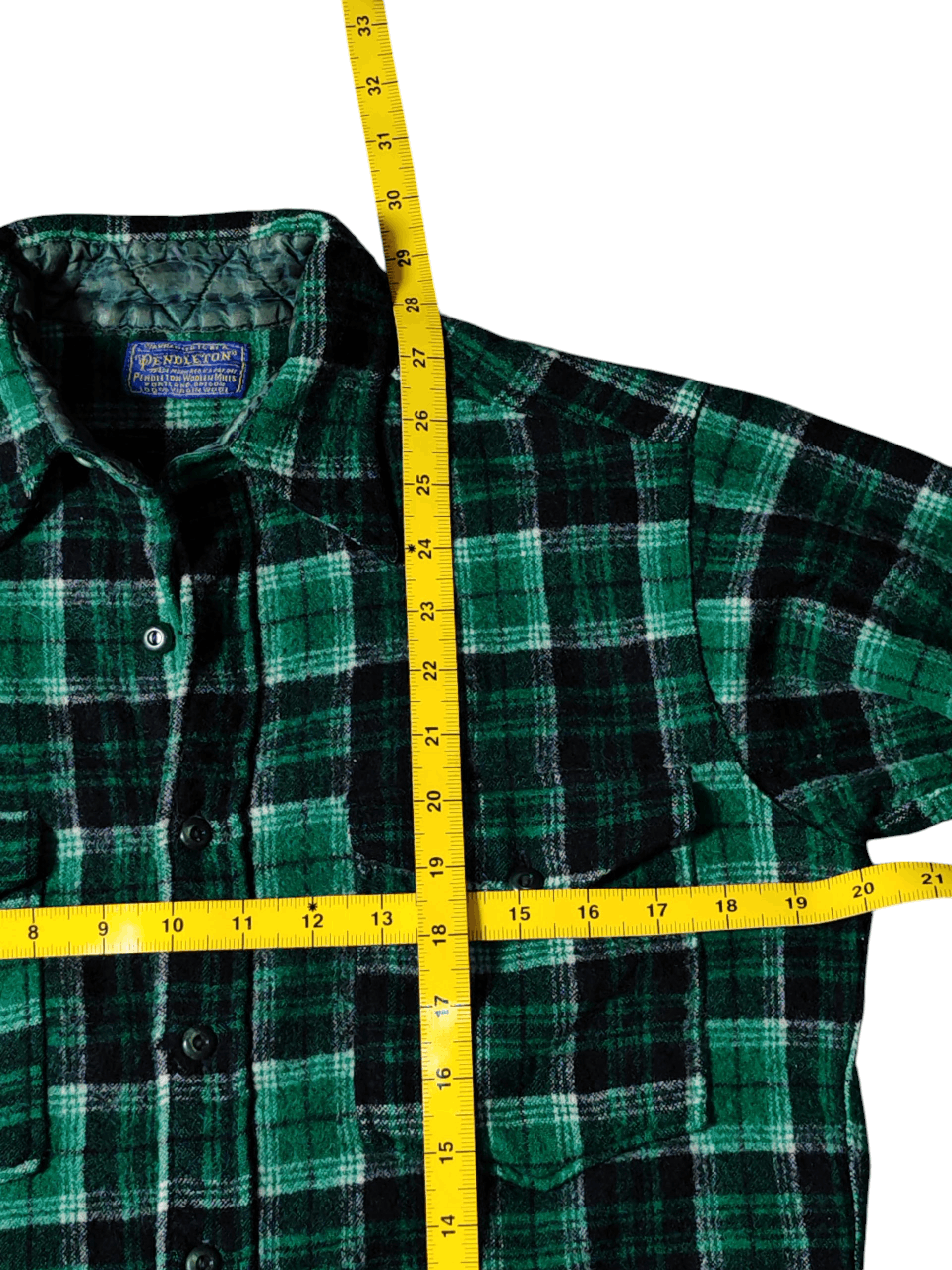 Pendleton True Vtg 1940s Pendleton Wool Shirt Rare 100% Virgin S M USA Size US M / EU 48-50 / 2 - 13 Thumbnail