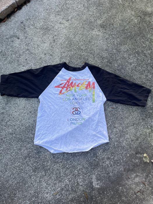 stussy baseball tee