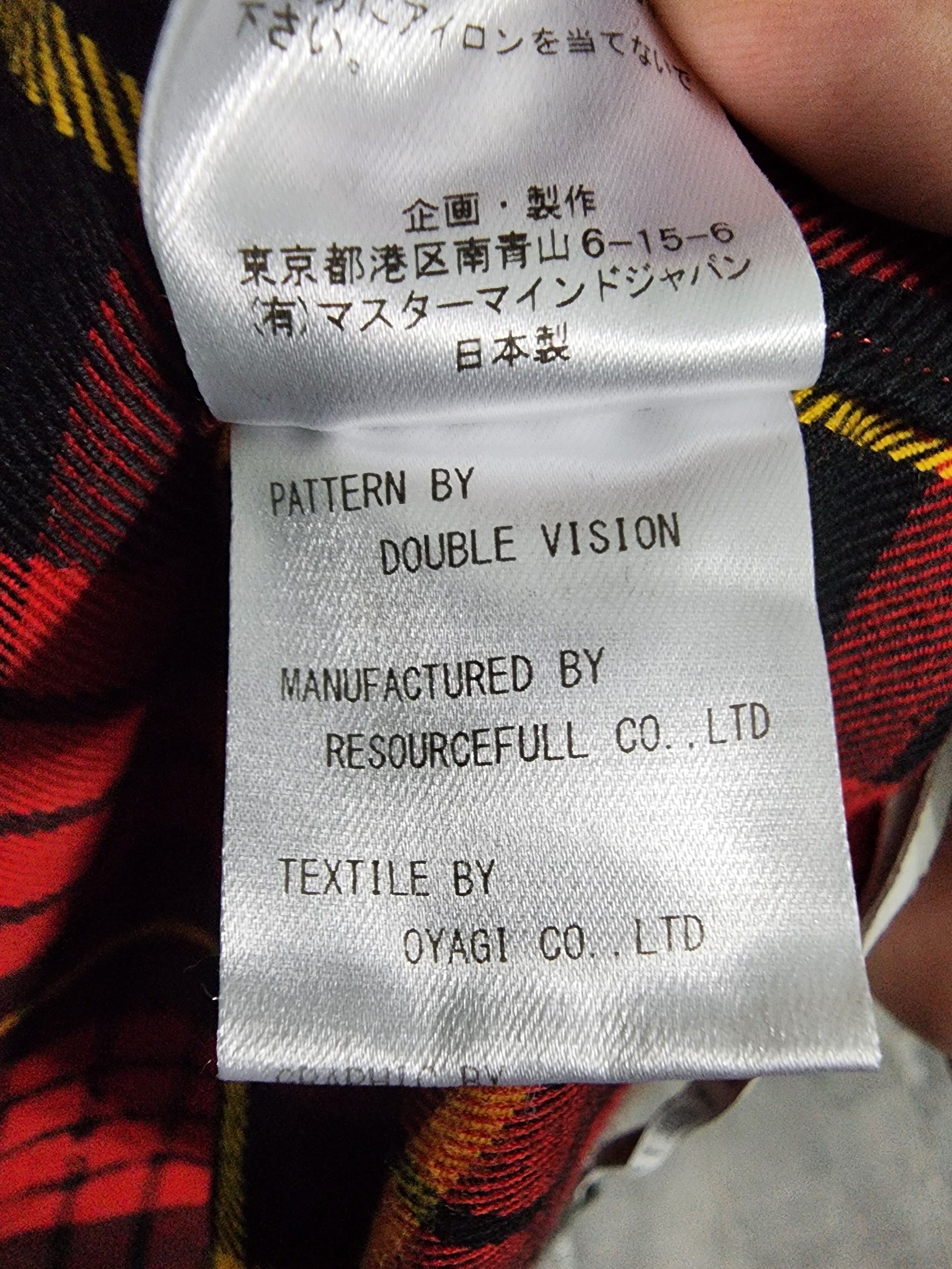 Mastermind Japan Oversized Plaid Shirt Size US XL / EU 56 / 4 - 10 Thumbnail
