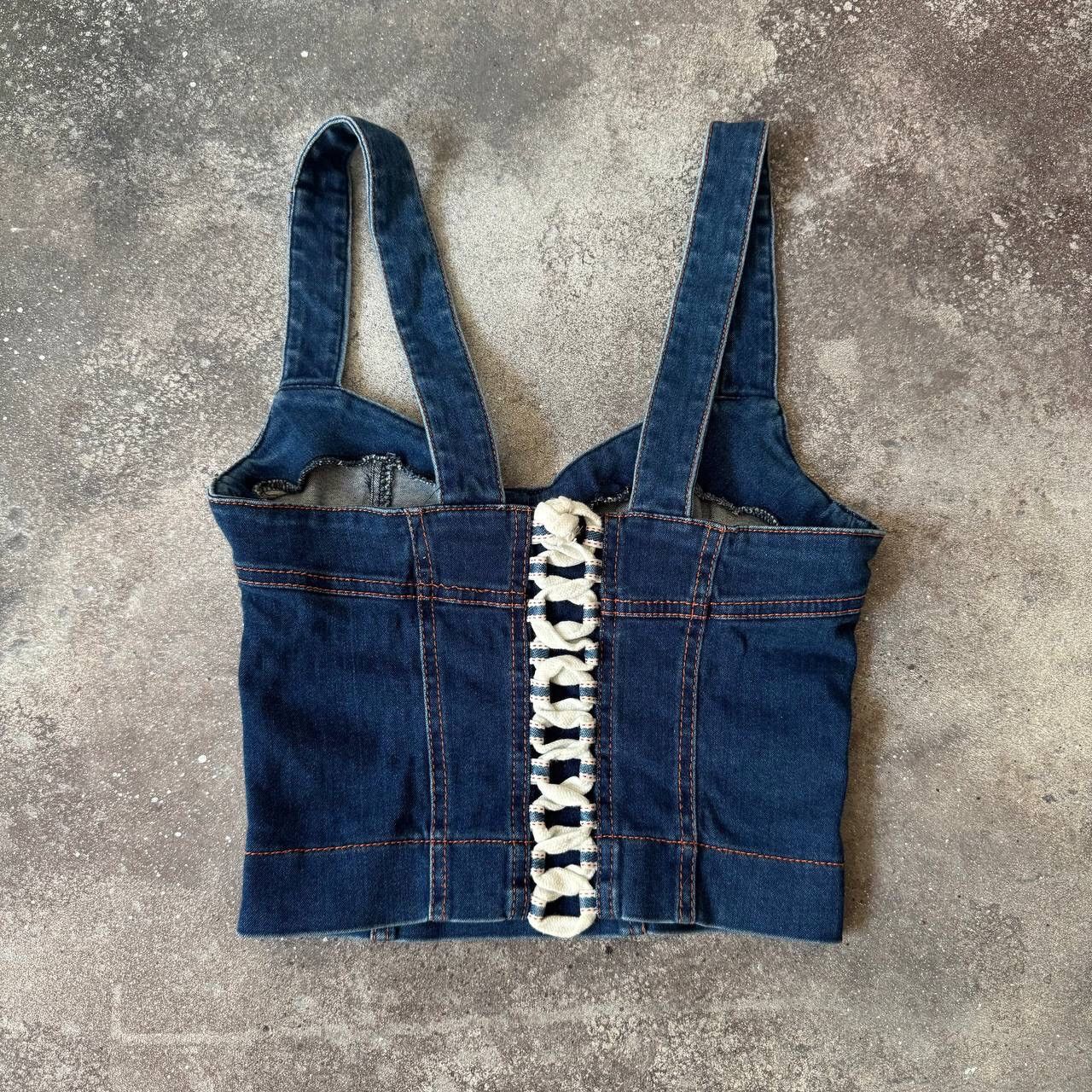 20471120 × Hysteric Glamour × Japanese Brand Amazing Japanese Vintage Top (like Jean Paul Gaultier) Size XS / US 0-2 / IT 36-38 - 5 Thumbnail
