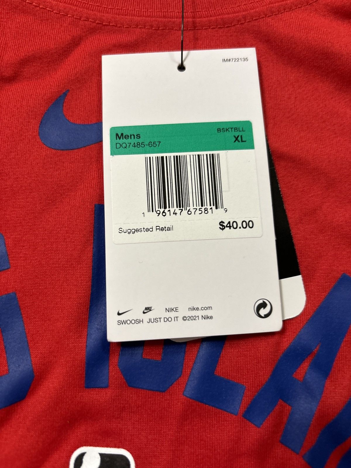 Nike Nike G League Long Island Shirt Size XL Size US XL / EU 56 / 4 - 3 Thumbnail