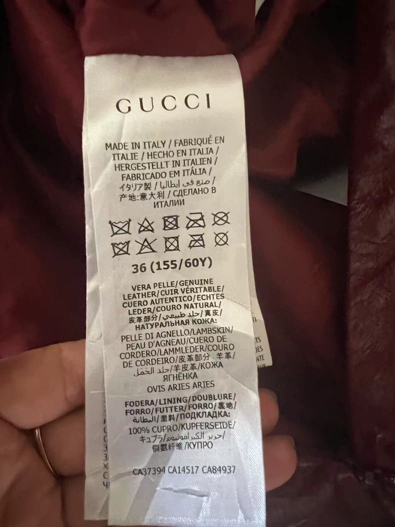 Gucci GucciLeather skirt 2503-Nextarrow Size 24" / US 00 / IT 34 - 3 Thumbnail