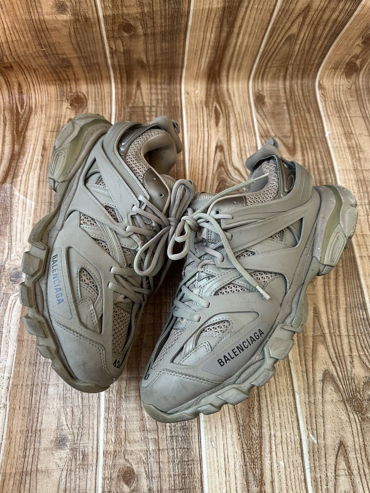 Balenciaga Balenciaga Track Sneakers Gray Lowtops Size US 9 / EU 42 - 7 Thumbnail