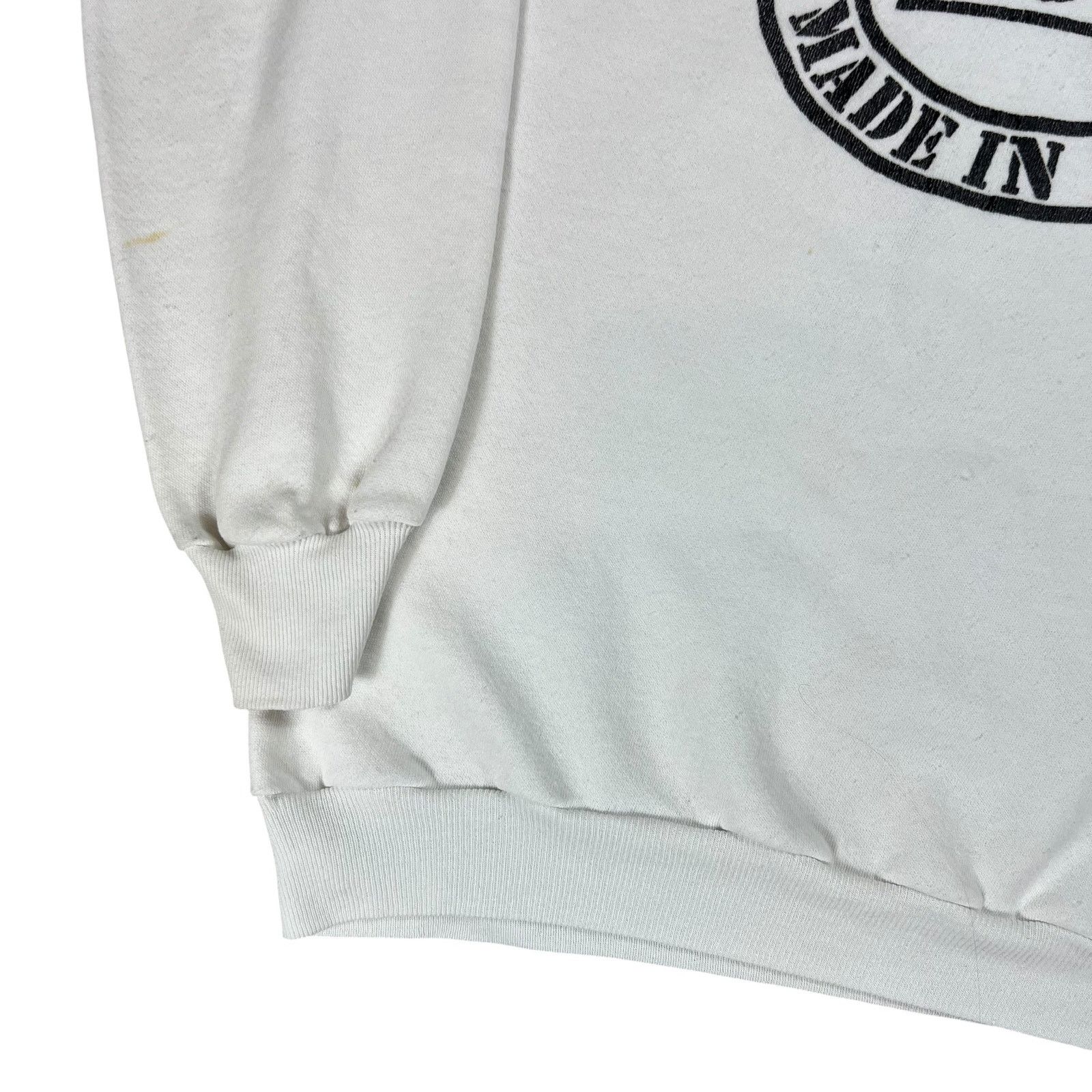 Lee × Vintage Vintage 80s Lee Made in USA promo crewneck (L) Size US L / EU 52-54 / 3 - 3 Thumbnail