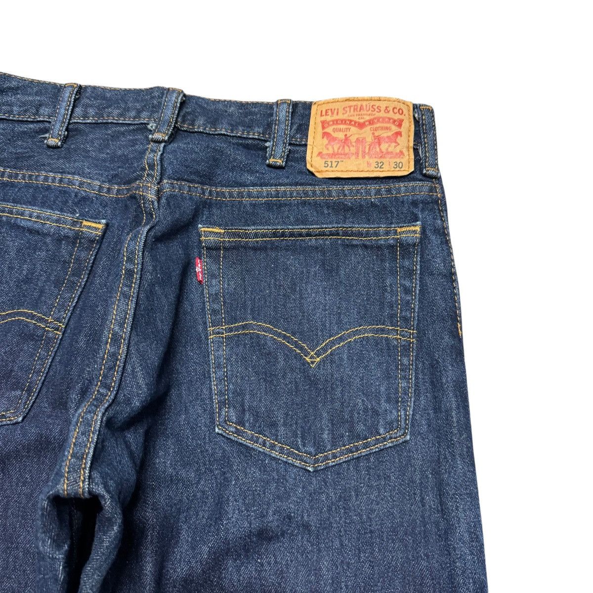 Levi's Levis 517 Dark Blue Flare Jeans Hedi Slimane Size US 31 - 12 Thumbnail