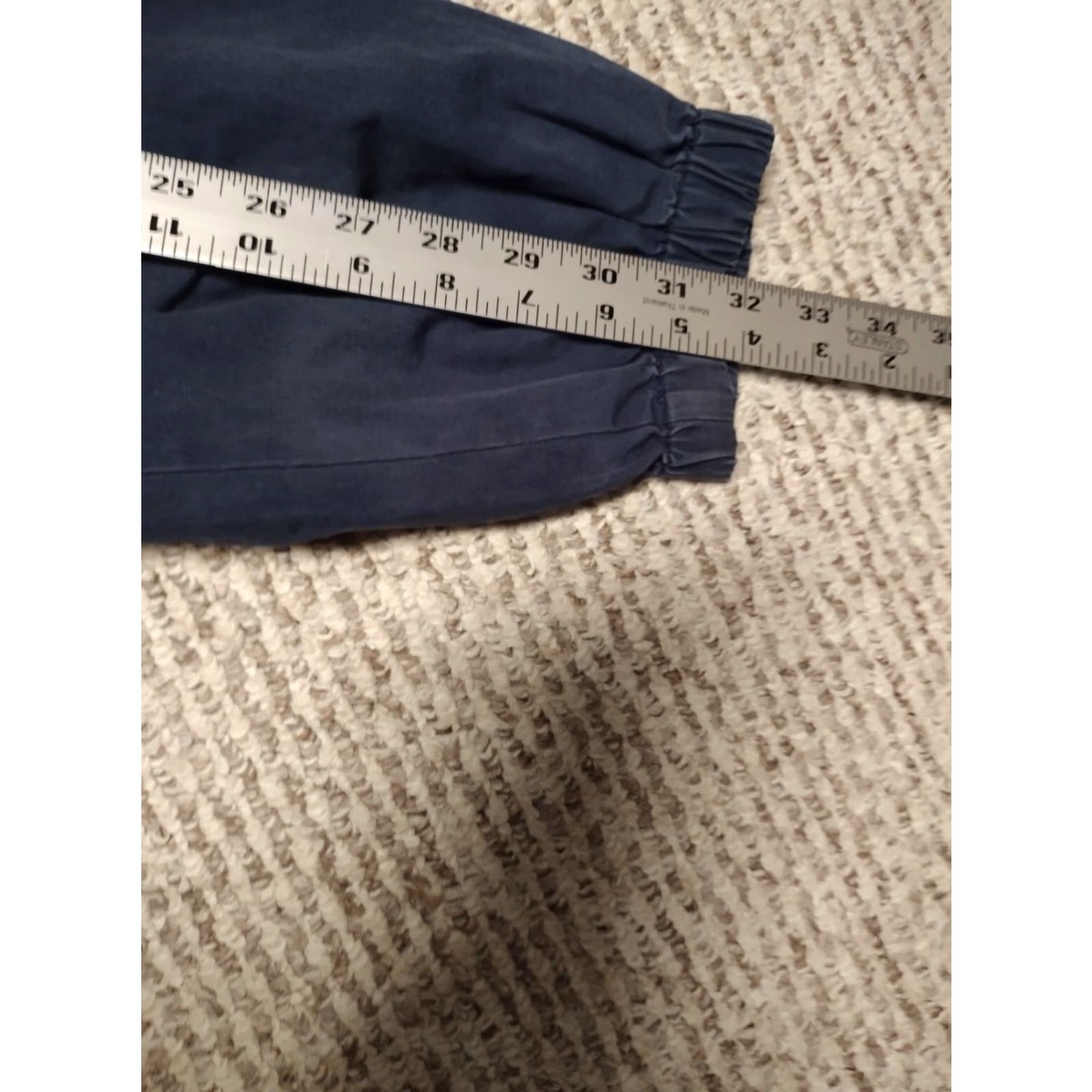 Tommy Hilfiger VINTAGE Tommy Hilfiger Denim Jacket XL Blue 90s Crest Embroidered Logo Strap Full Zip Size US 36 / EU 52 - 7 Thumbnail