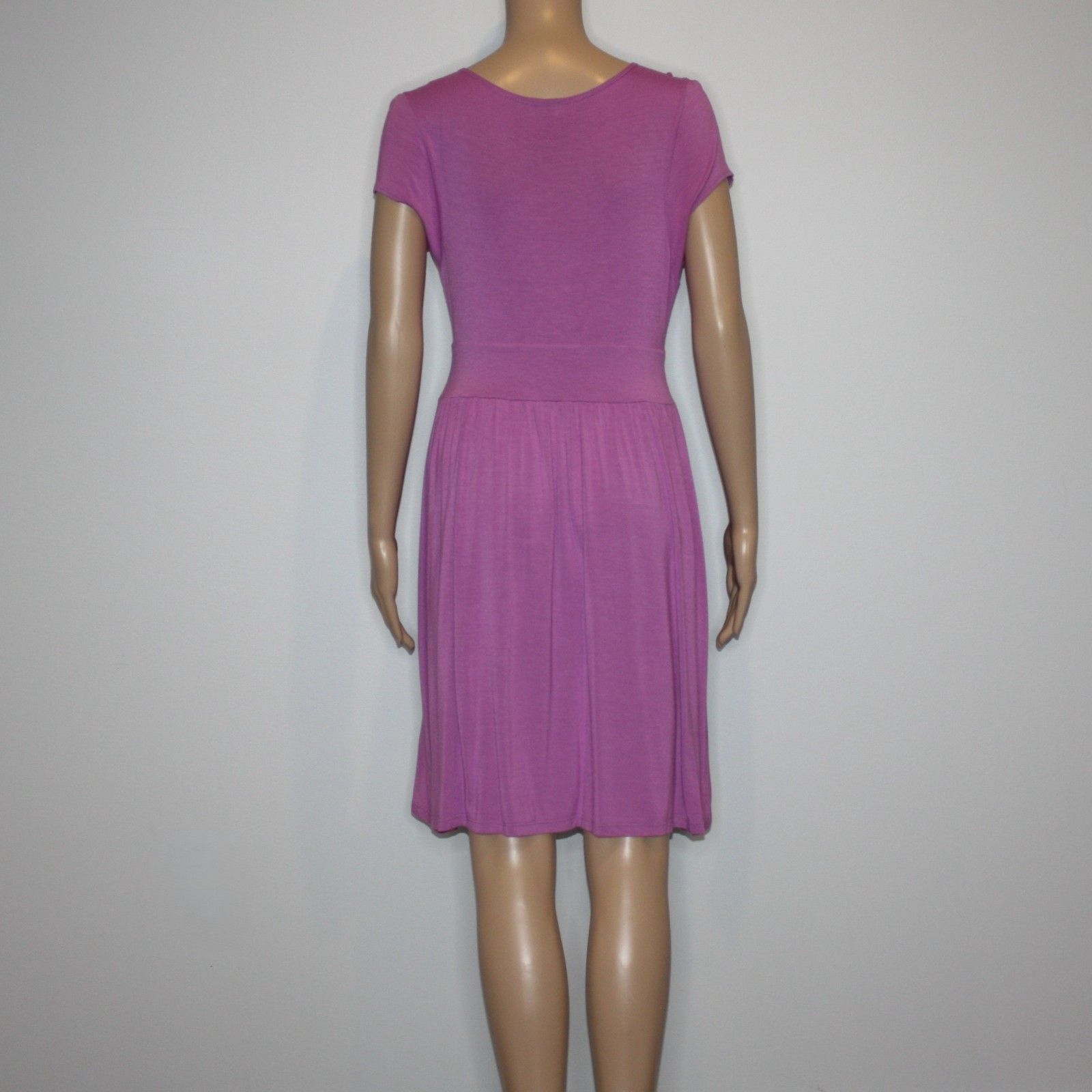 Other Talula by Aritzia Plunging V-neck Dress in Purple size L Size L / US 10 / IT 46 - 4 Thumbnail