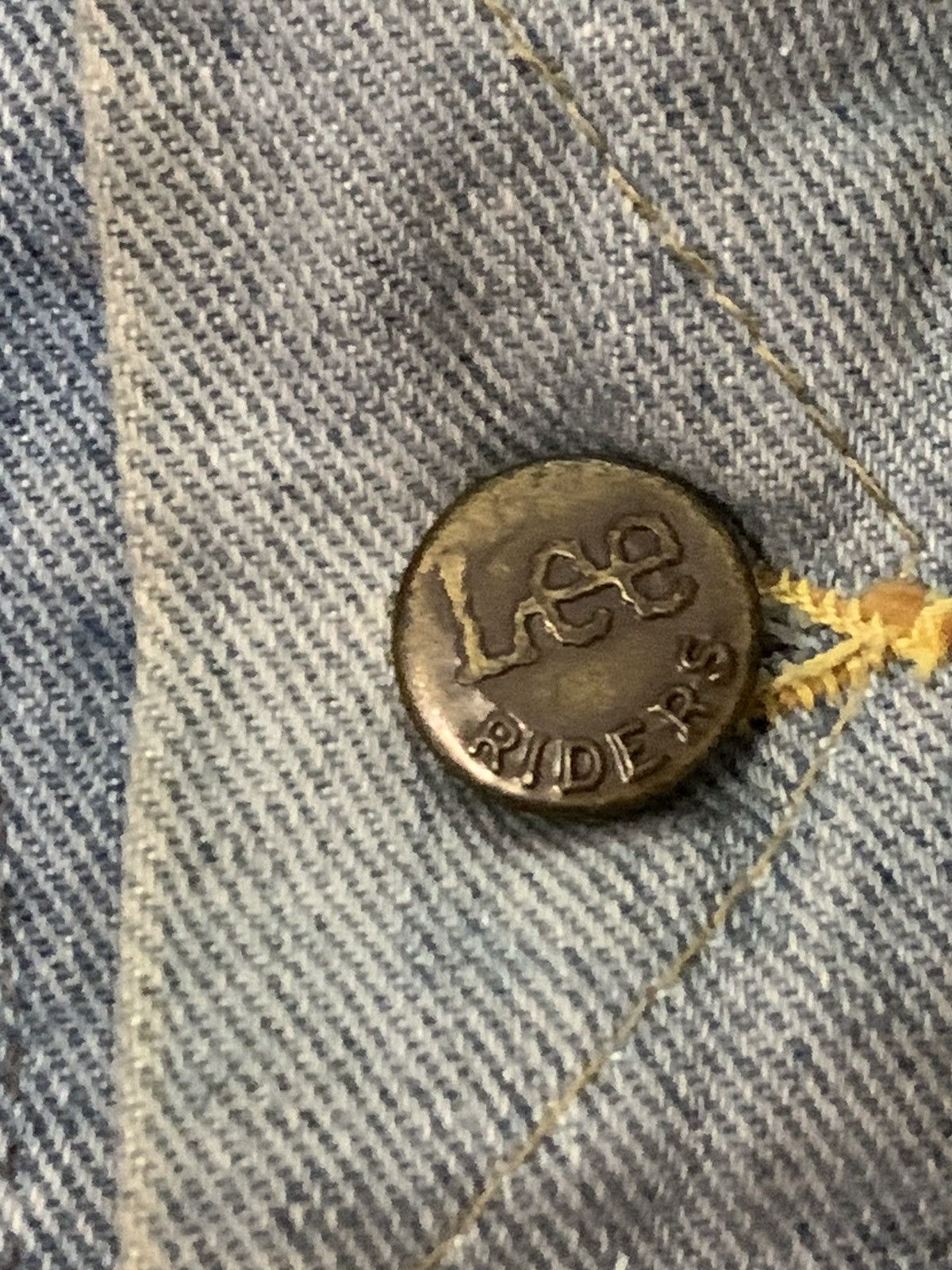 Lee × Vintage Vintage 1970’s Lee Raiders Vintage Denim Jacket Size US M / EU 48-50 / 2 - 6 Thumbnail