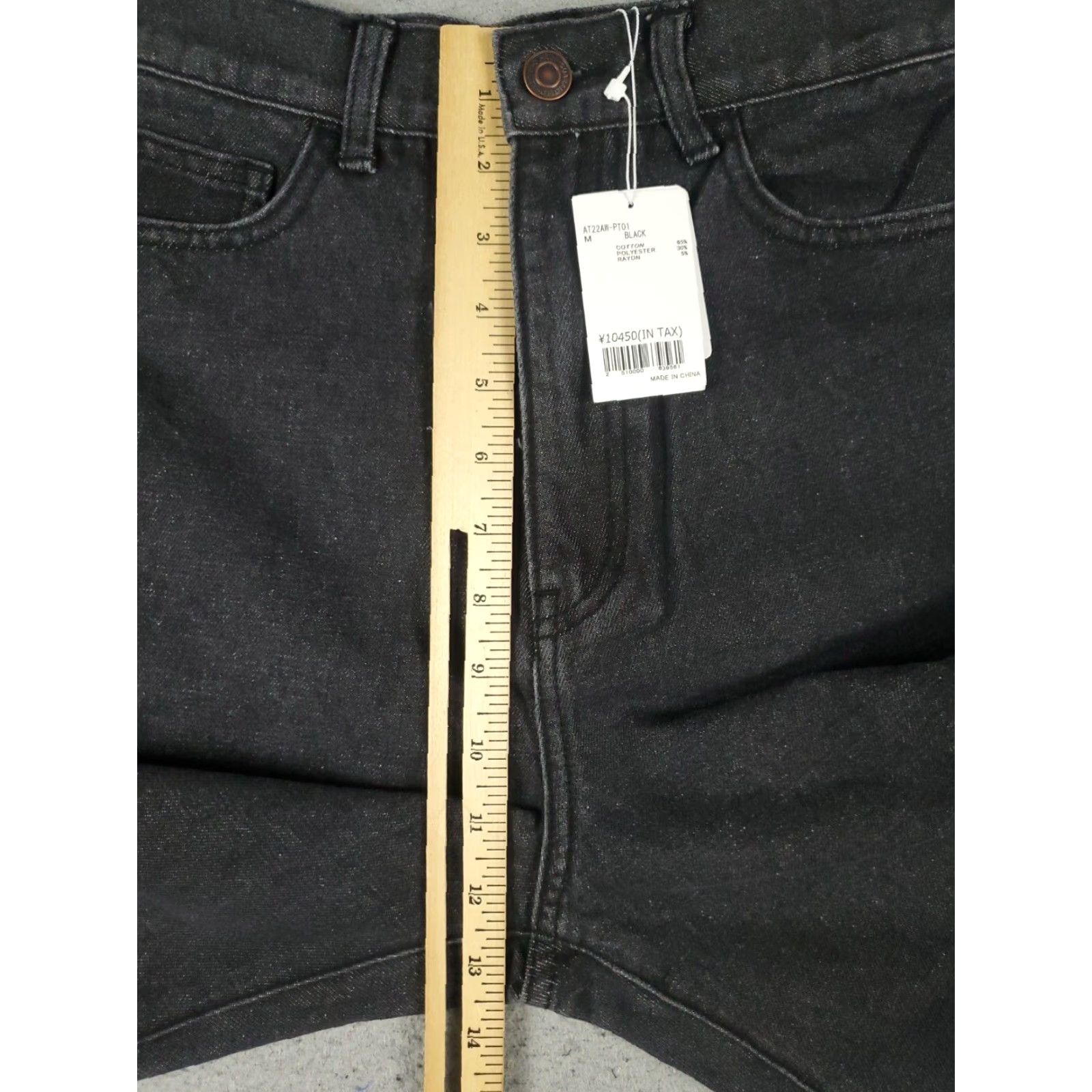 Vintage Atmos Jeans Women's Relaxed Wide-Leg Jeans Size 27x26 Gray Denim 5-Pocket Modern Classic Size 27" / US 4 / IT 40 - 3 Thumbnail