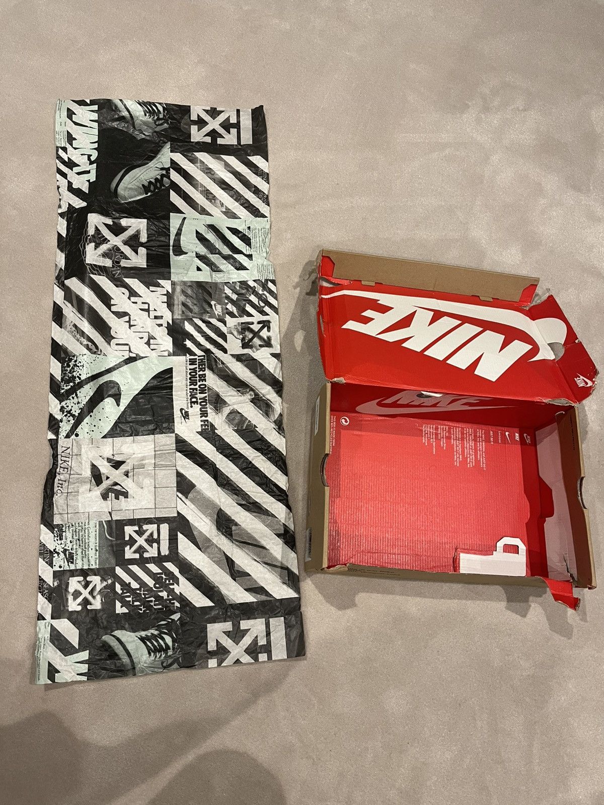 Nike × Off-White Off White Air Force 1 Size US 8.5 / EU 41-42 - 22 Thumbnail