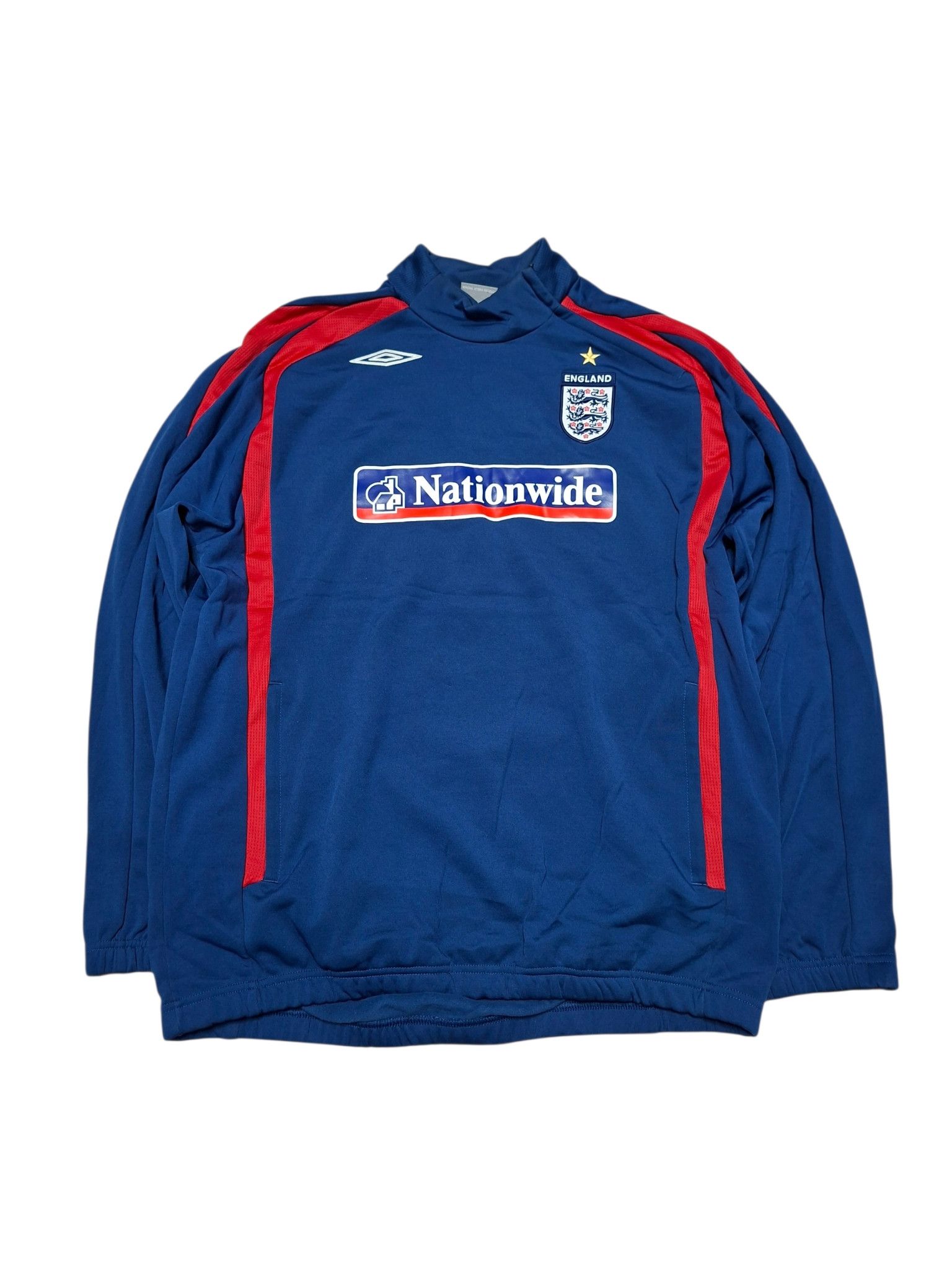 Umbro ENGLAND UMBRO NATIONWIDE VINTAGE SOCCER SWEATSHIRT Size US XL / EU 56 / 4 - 1 Thumbnail