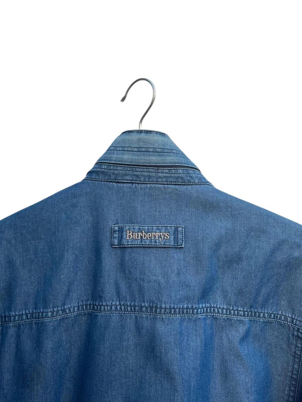 Burberry 90’s Burberrys Light Jeans Blouson Swing Top Size US M / EU 48-50 / 2 - 10 Thumbnail