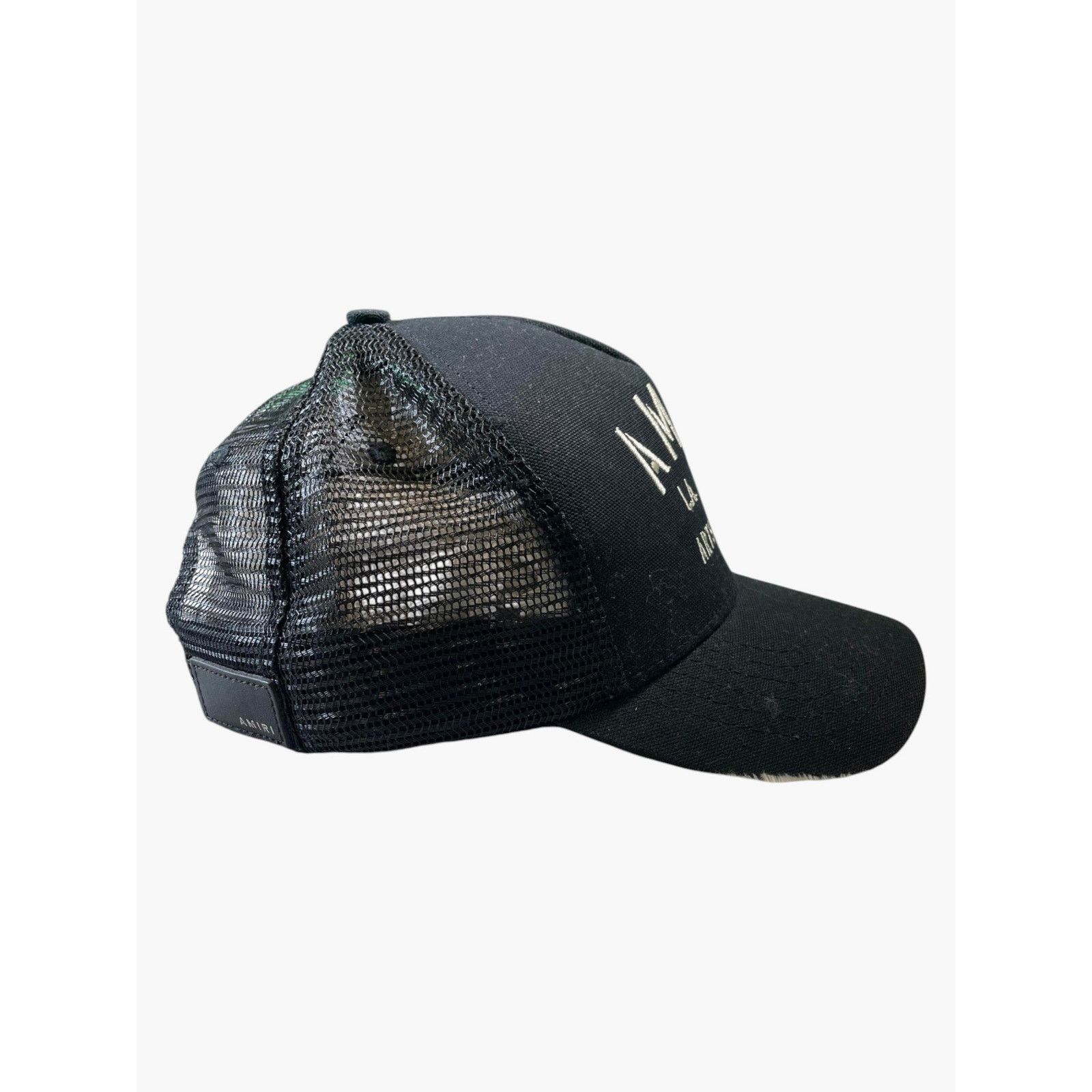Amiri Amiri Arts District Black & Cream Trucker Size ONE SIZE - 3 Thumbnail