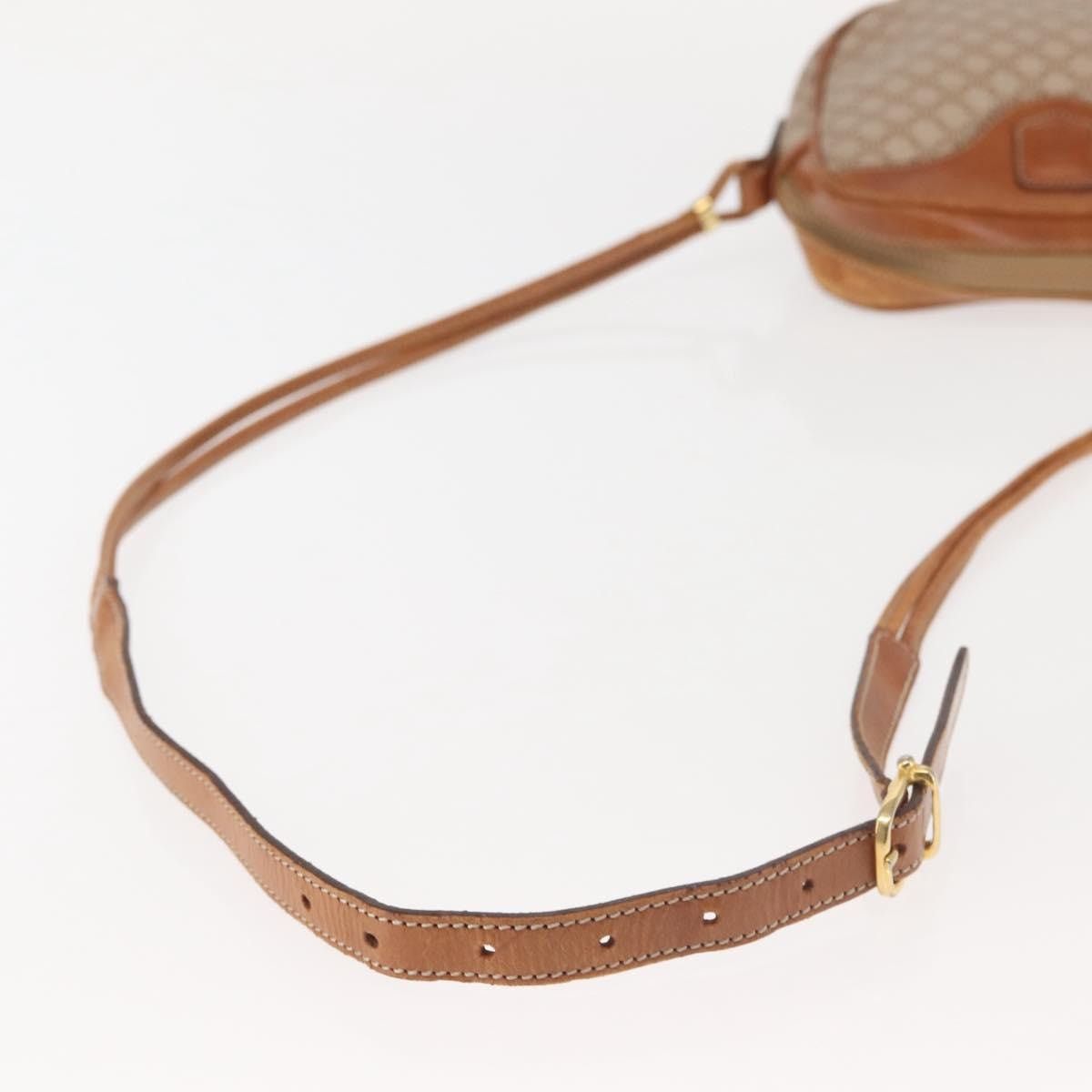 Celine CELINE Macadam Canvas Shoulder Bag Pvc Beige Gold Size ONE SIZE - 7 Thumbnail