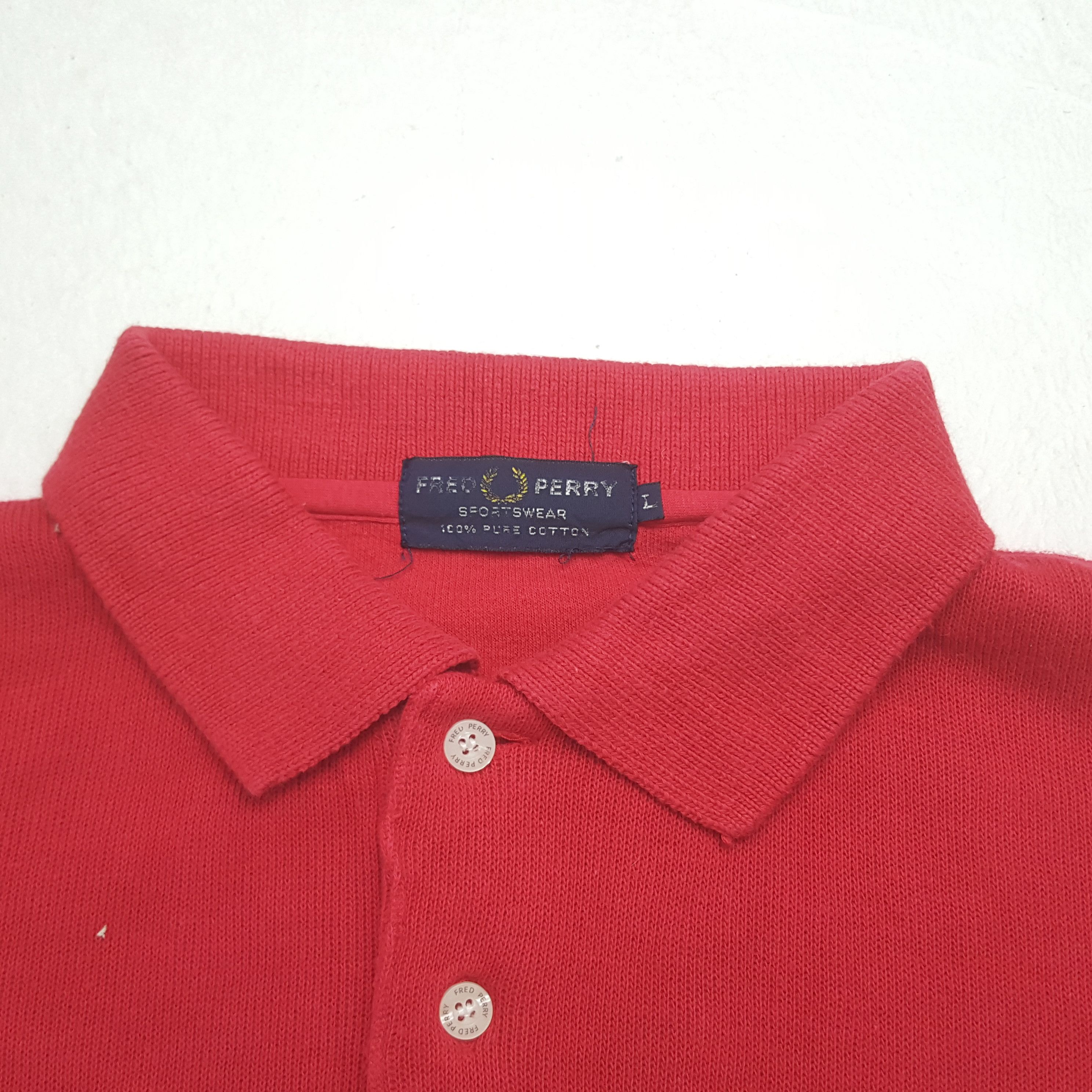 Fred Perry Vintage Fred Perry Sportwear Polos Sweatshirt Size US L / EU 52-54 / 3 - 4 Thumbnail
