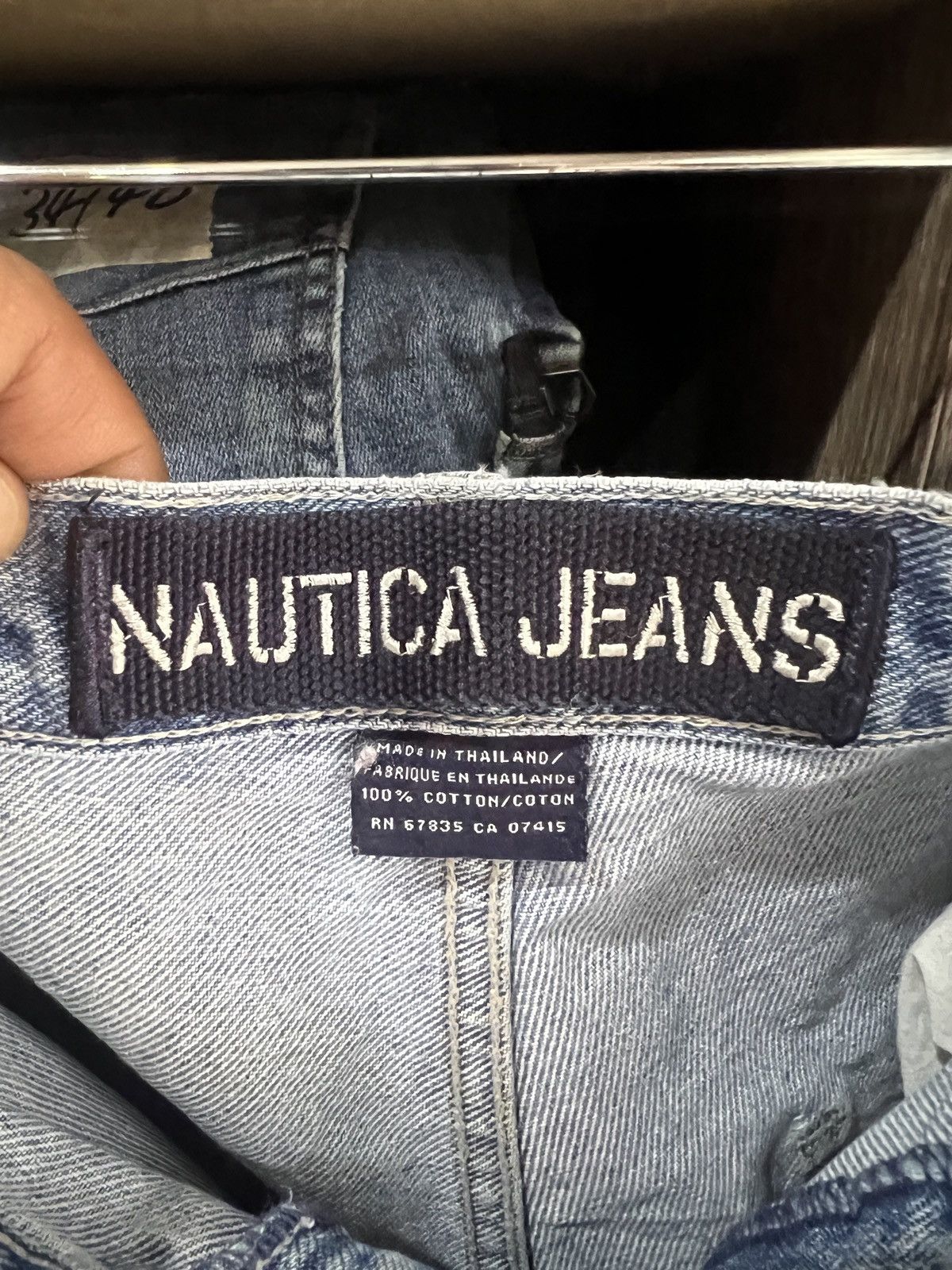 Nautica 🔥Nautica Jeans Distressed Carpenter Denim Size US 34 / EU 50 - 11 Thumbnail