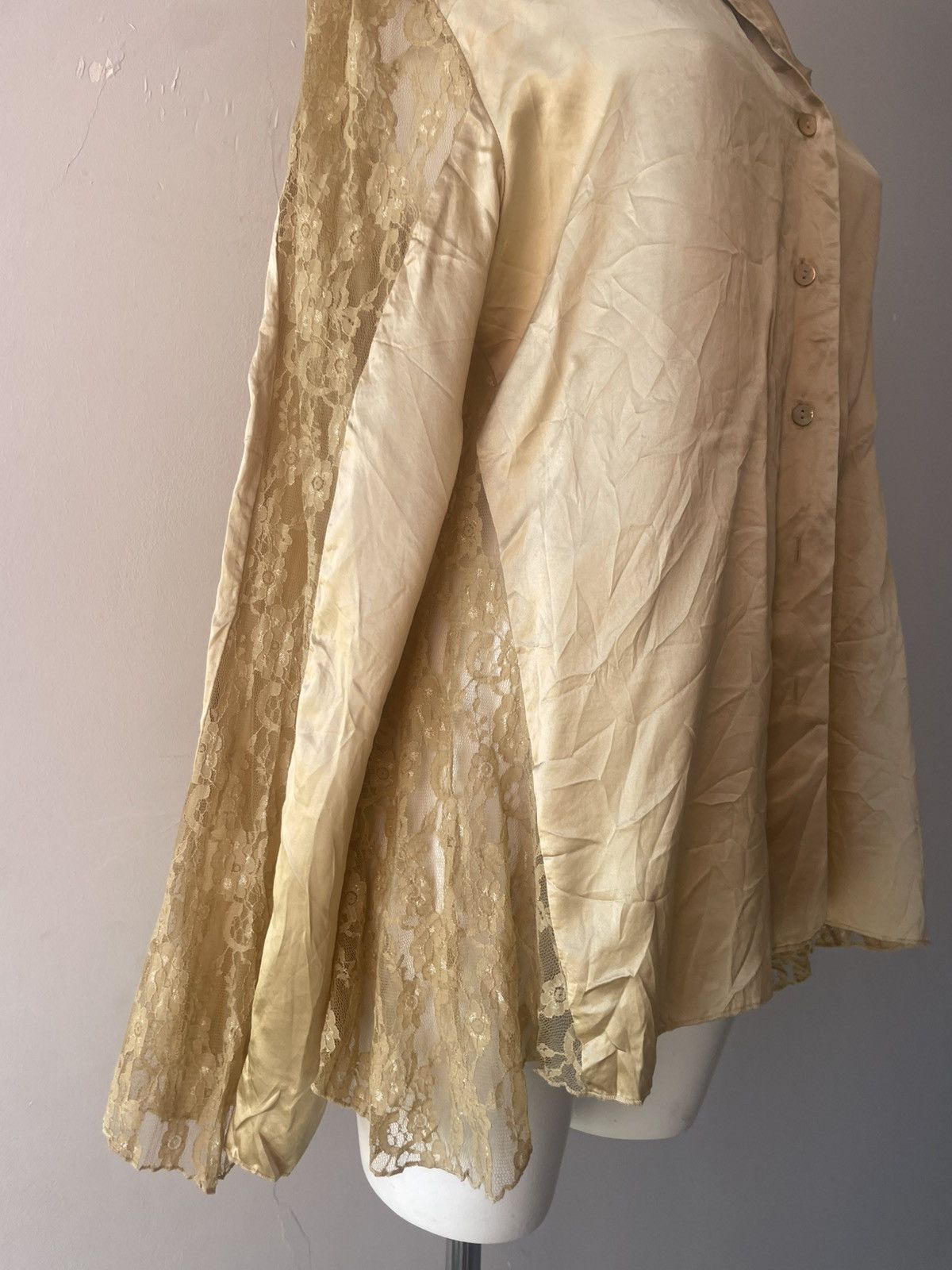 Vintage Derhy silk shirt Size L / US 10 / IT 46 - 11 Thumbnail