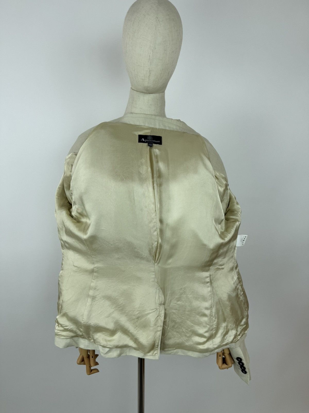 Aquascutum Aquascutum London Linen Blazer jacket old money preppy style Size XL / US 12-14 / IT 48-50 - 11 Thumbnail