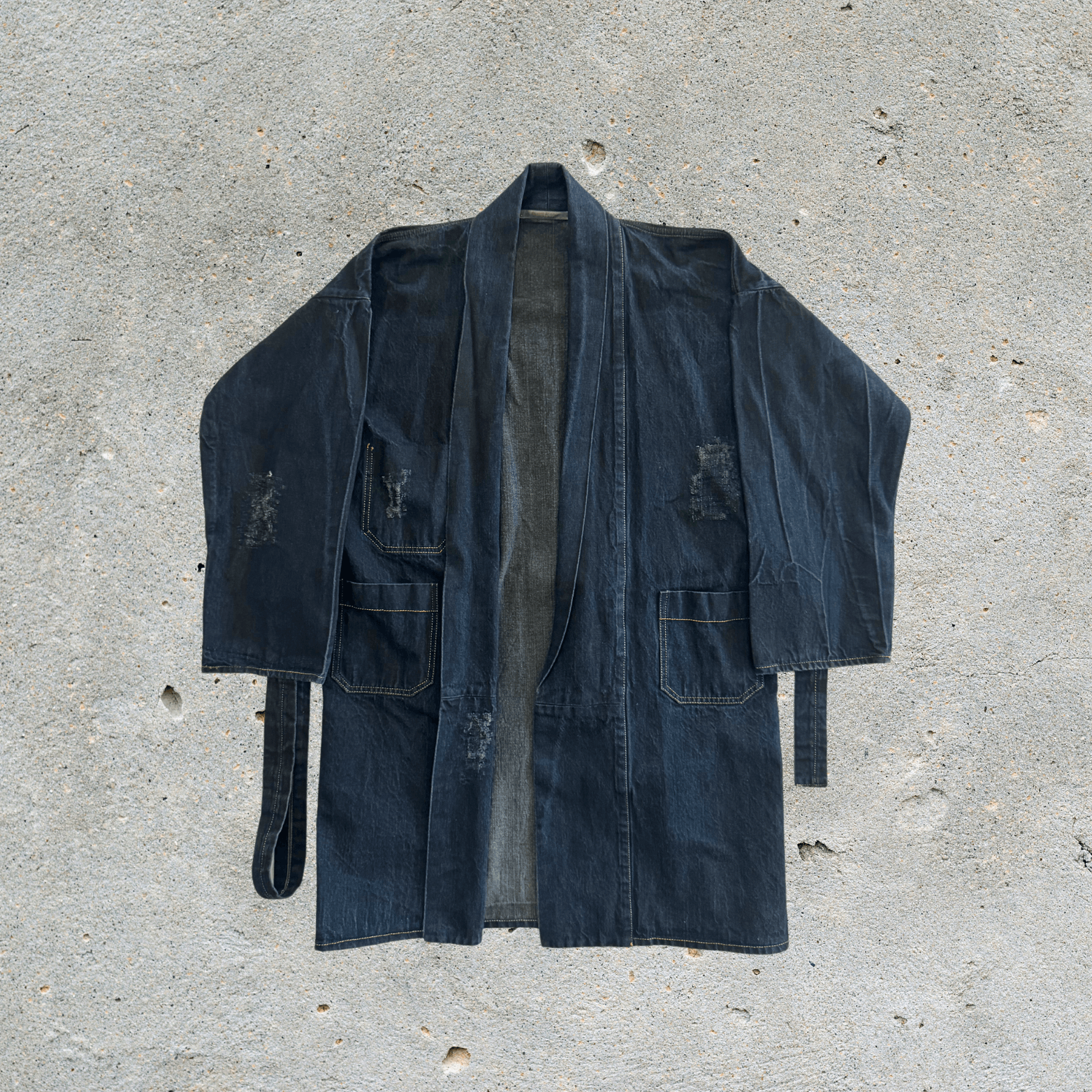 Ermanno Gallamini Ermanno Gallamini patchwork denim robe Size US L / EU 52-54 / 3 - 1 Thumbnail