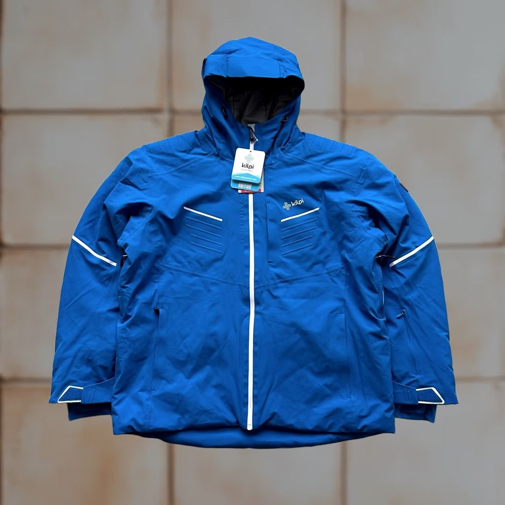 Vintage KILPI KILLY-M SKI JACKET BLUE MEN'S 3XL Jacket Men 3XL Blue Ski HOODED Full Zip Size US XXL / EU 58 / 5 - 1 Thumbnail