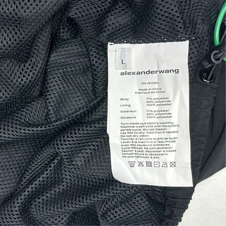 Alexander Wang Alexander Wang Black Zippered Long Sleeve Jacket - Size L / US 10 / IT 46 - 2 Thumbnail