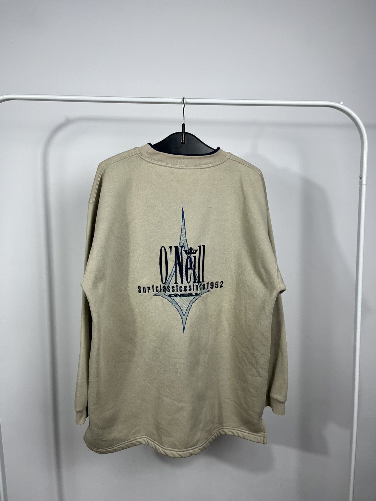 O'Neill Vintage O’Neill Beige Crewneck Sweatshirt Embroidered Logo L Size US L / EU 52-54 / 3 - 2 Thumbnail