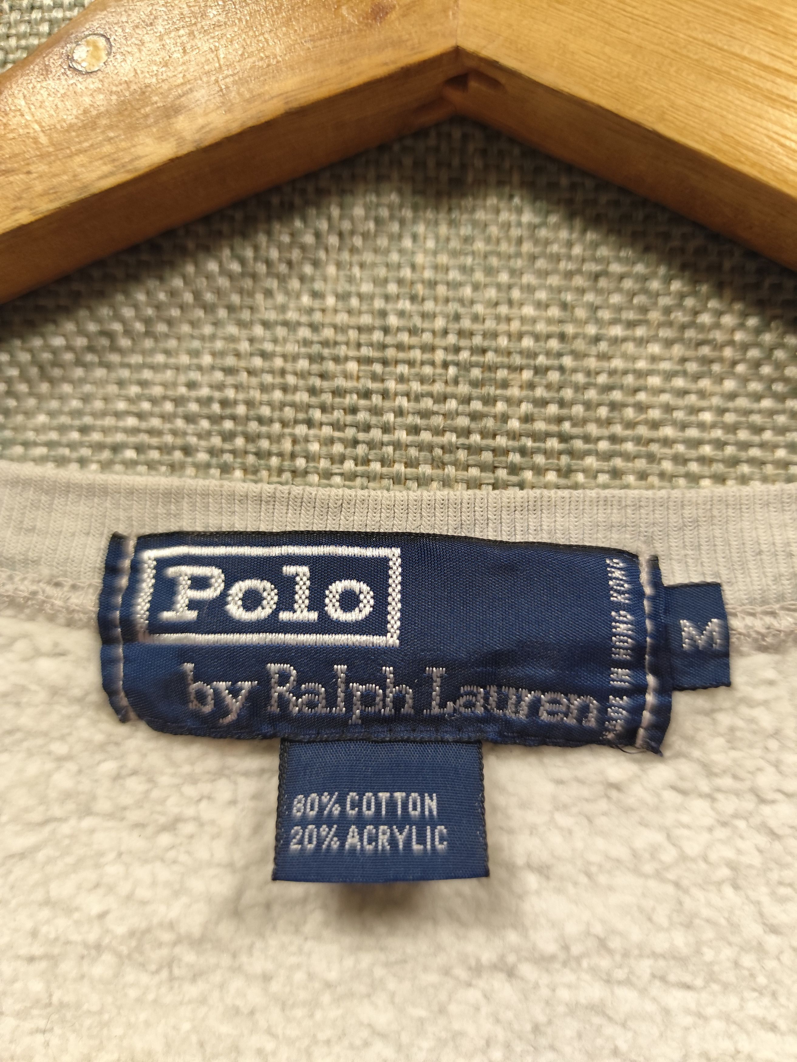 Polo Ralph Lauren Vintage 90s sweatshirt polo bear by ralph lauren Size US M / EU 48-50 / 2 - 4 Thumbnail