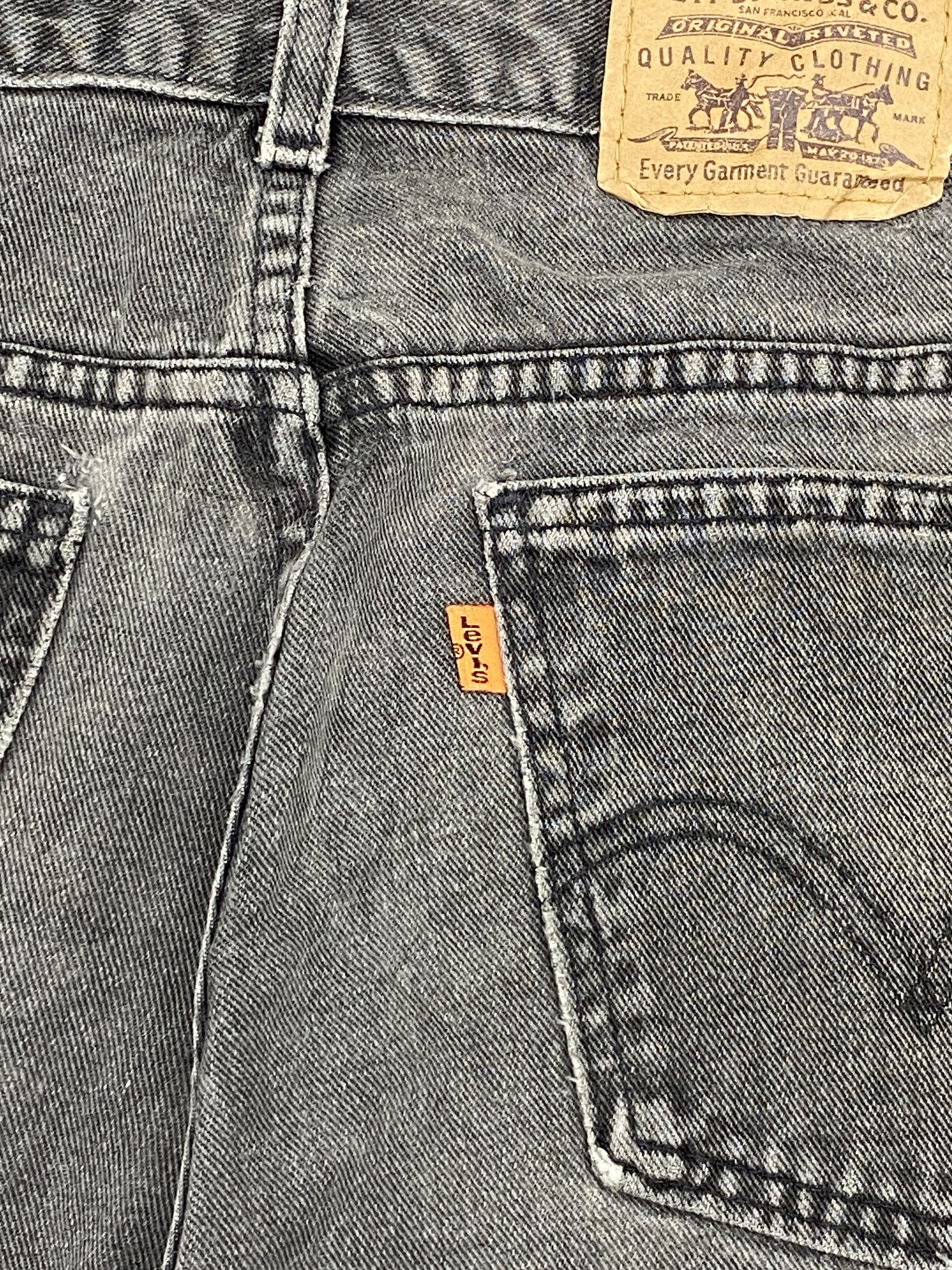 Levi's Vintage 90s Levis Orange Tab Jeans DP2698 Size US 31 - 6 Thumbnail