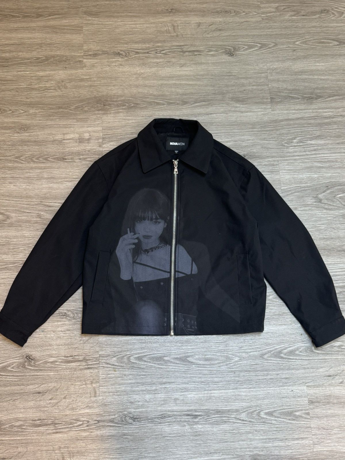 Fashion Nova Zip up cropped jacket Size US M / EU 48-50 / 2 - 1 Thumbnail