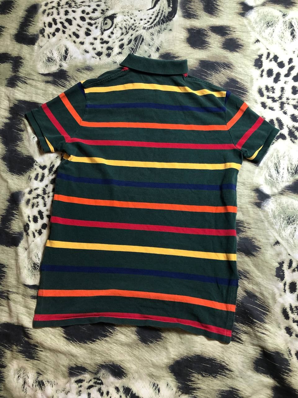 Polo Ralph Lauren Vintage Polo Ralph Lauren Custom Striped Fit Polo Size M Size US M / EU 48-50 / 2 - 20 Thumbnail