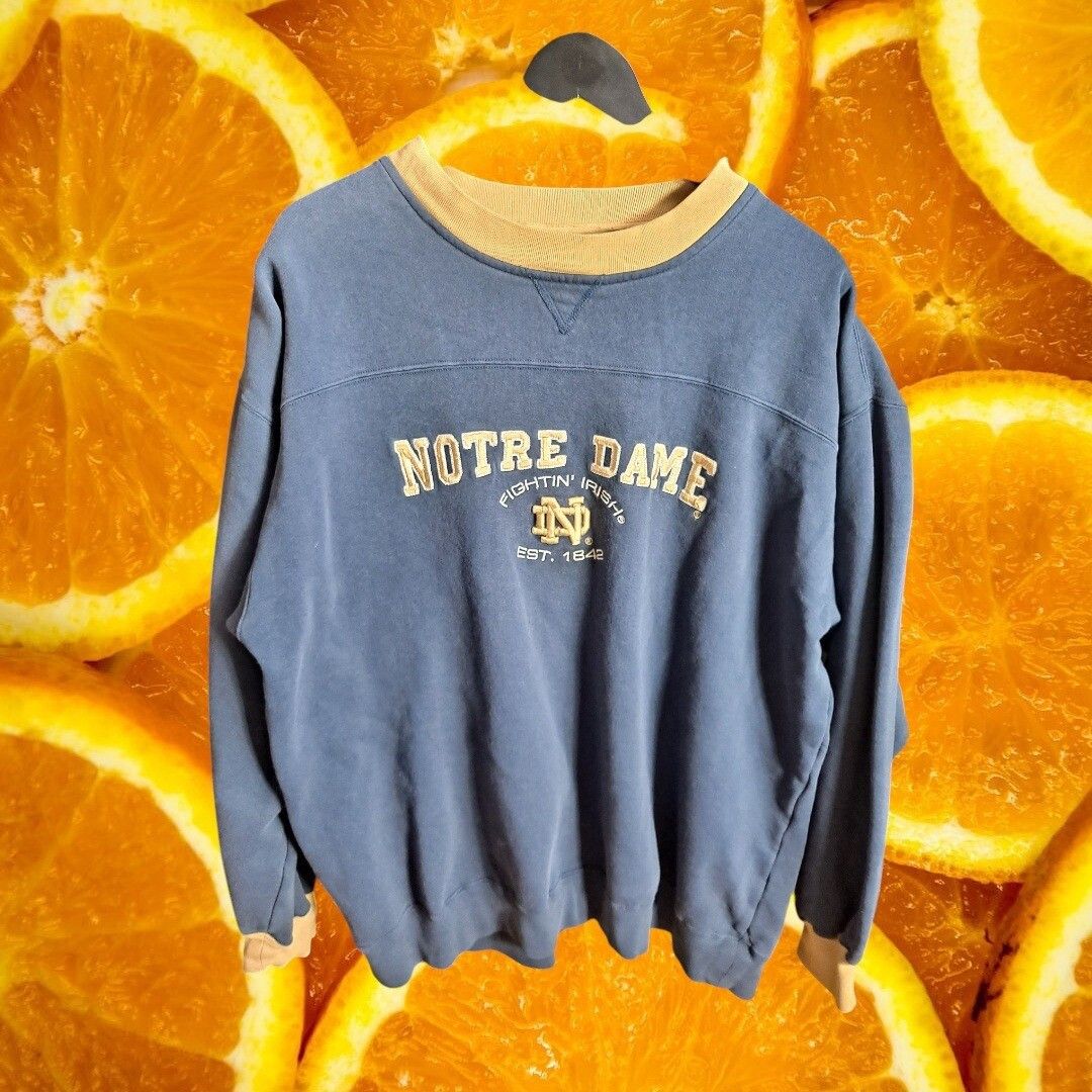 Lee Lee Sport Notre Dame Fighting Irish Sweatshirt Pullover Coll Size US XL / EU 56 / 4 - 2 Thumbnail