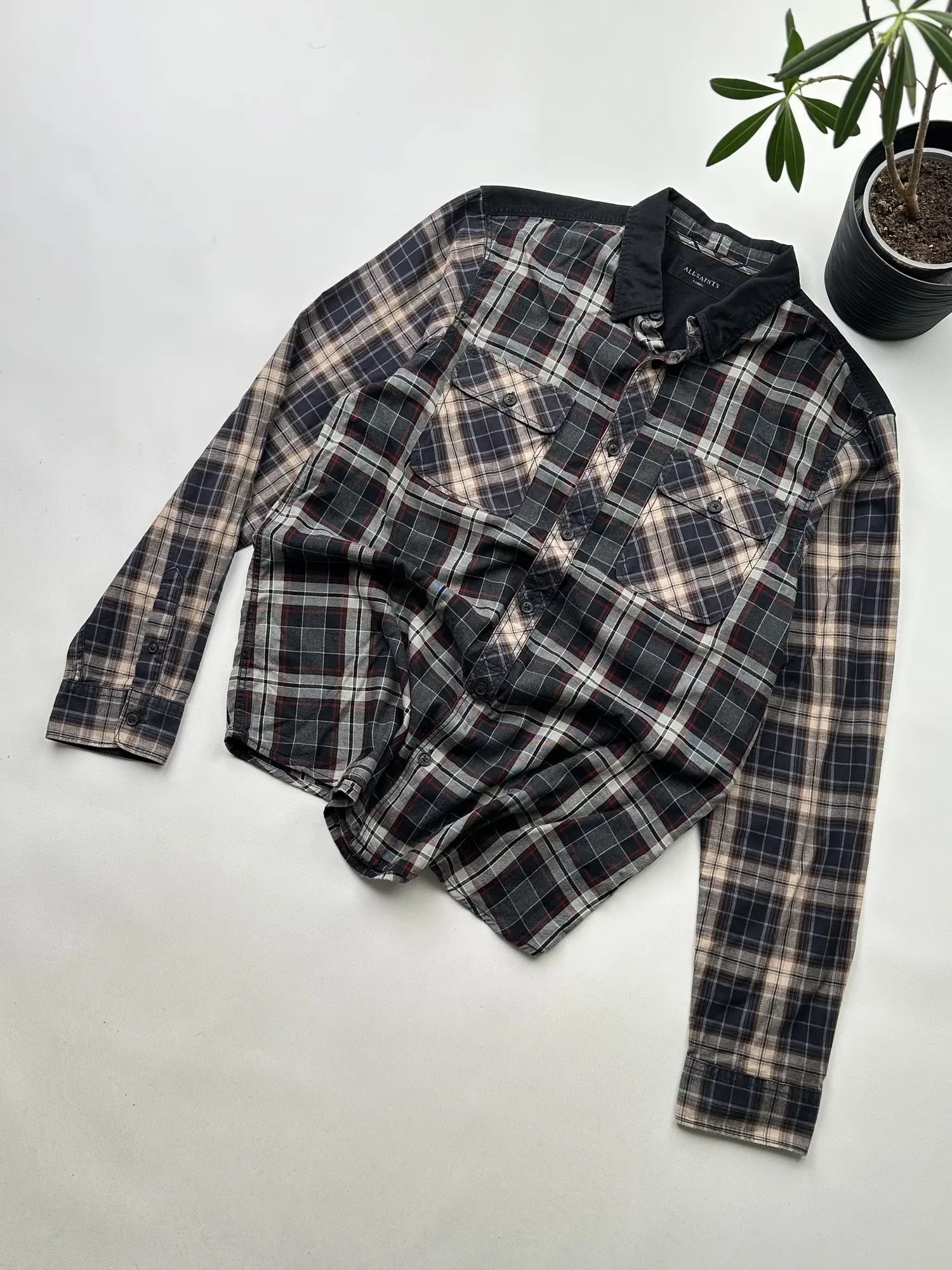 Allsaints Allsaints Shirt Long Sleeve (311) Size US L / EU 52-54 / 3 - 1 Thumbnail