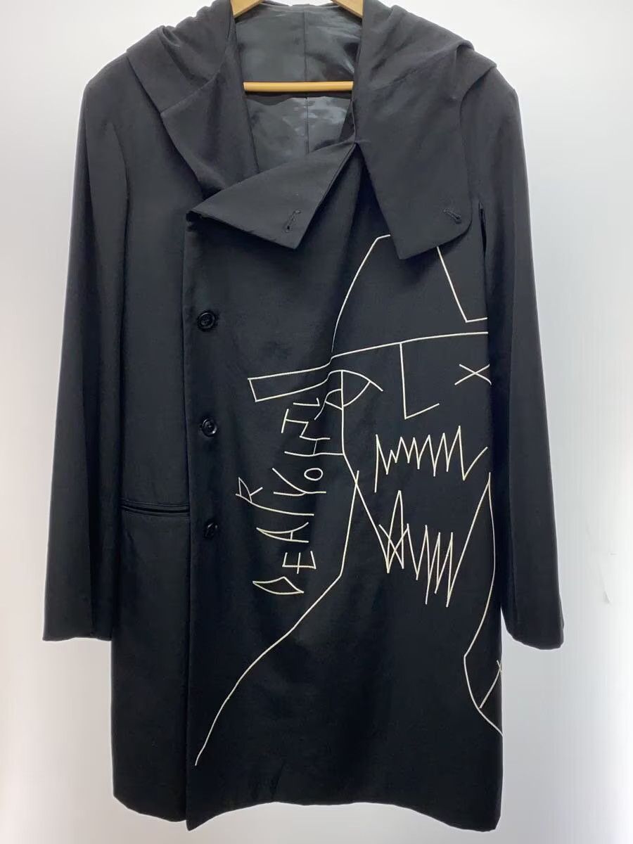 Yohji Yamamoto yohji yamamoto POUR HOMME 16AW hooded jacket Size US M / EU 48-50 / 2 - 1 Thumbnail