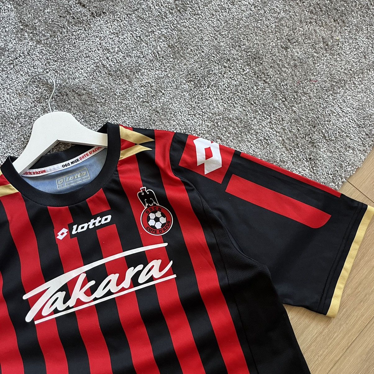 Vintage Vintage Lotto OSG Nice Alex 2011-2012 Soccer Jersey Size US S / EU 44-46 / 1 - 3 Thumbnail