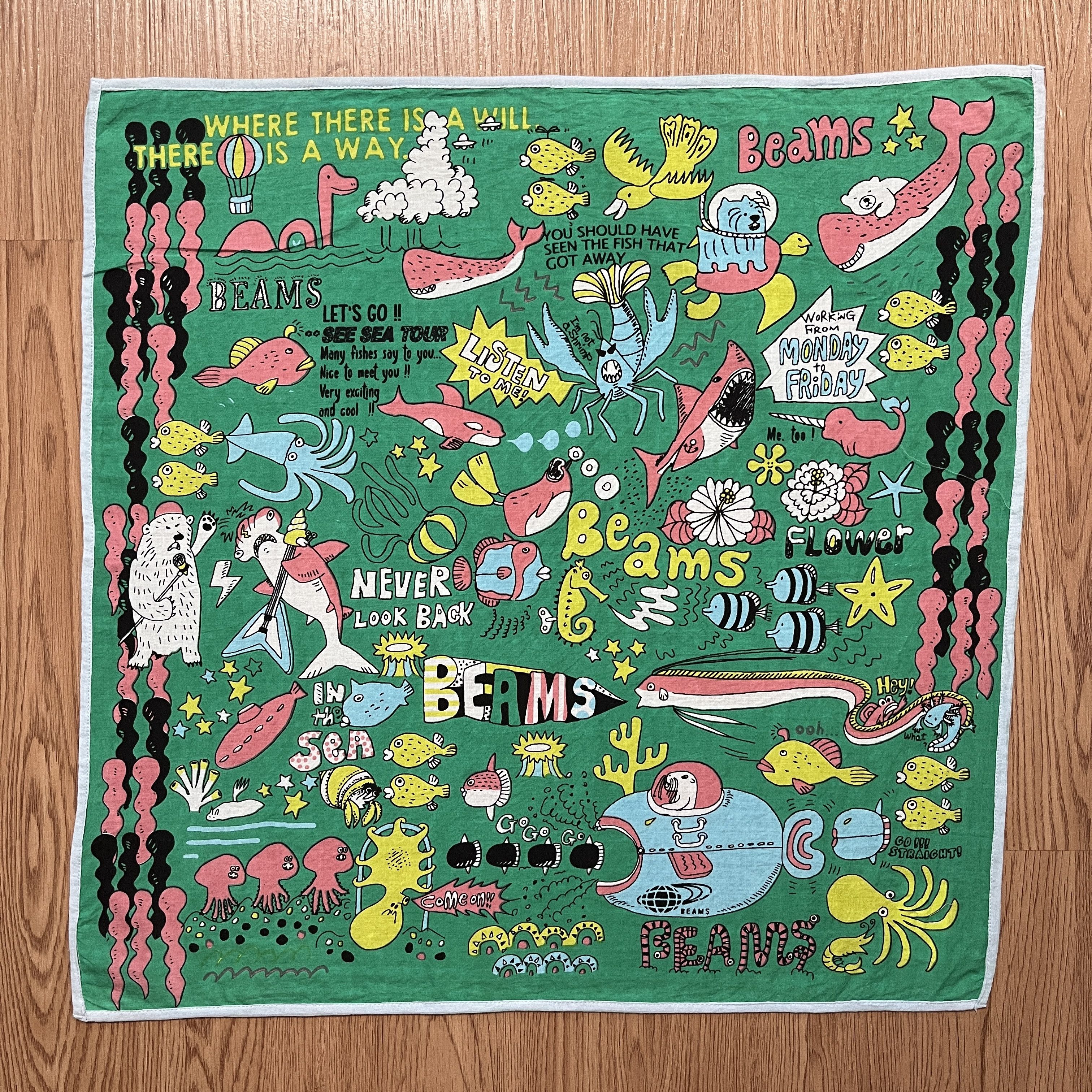 Beams Plus Beams Handkerchief Size ONE SIZE - 1 Thumbnail
