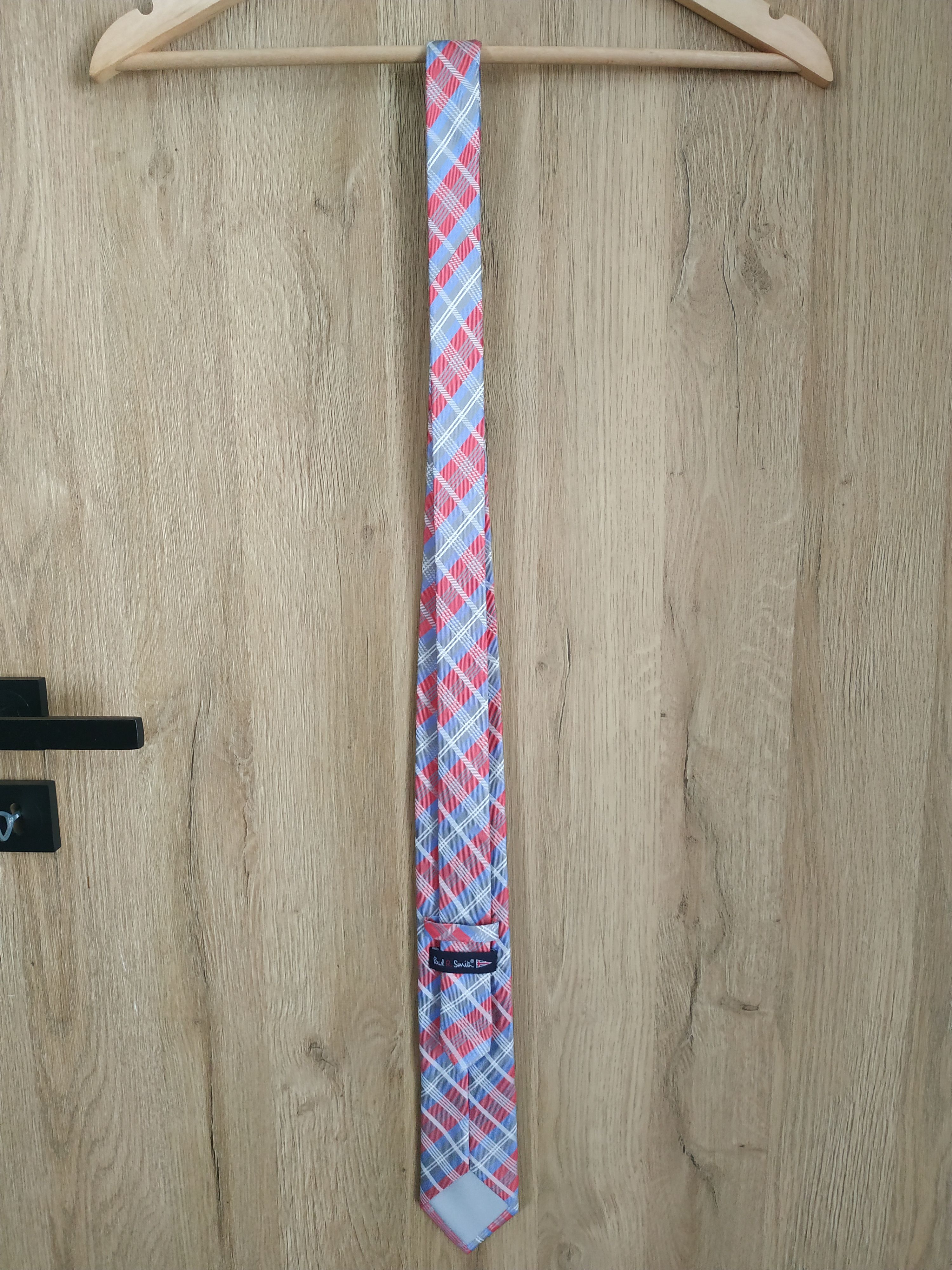 Paul Smith Paul Smith Men's Silk Checkered Tie Size ONE SIZE - 7 Thumbnail