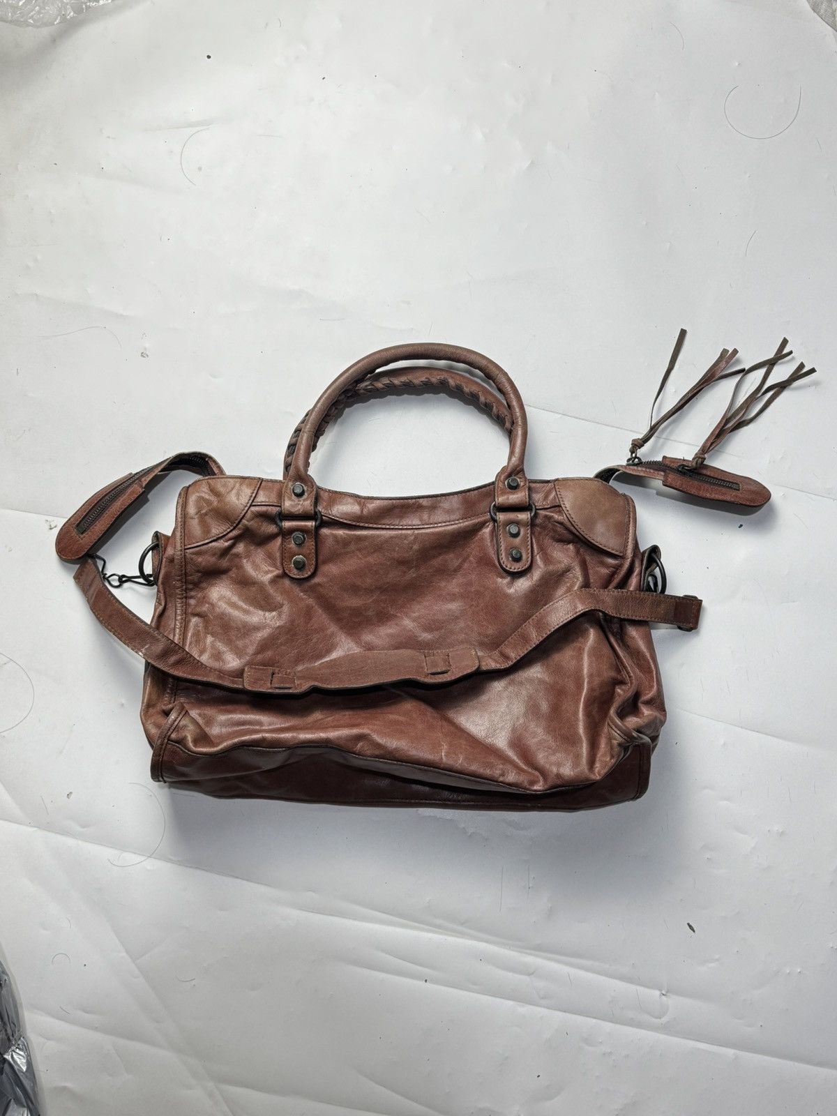 Vintage Leather City Bags Size ONE SIZE - 2 Thumbnail