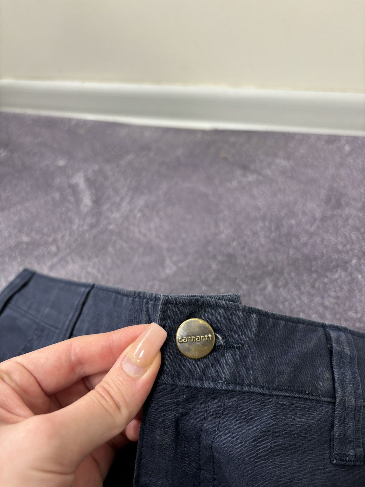 Carhartt Vintage Carhartt USA Navy Work Relaxed Fit Hype Pants Size US 30 / EU 46 - 12 Thumbnail