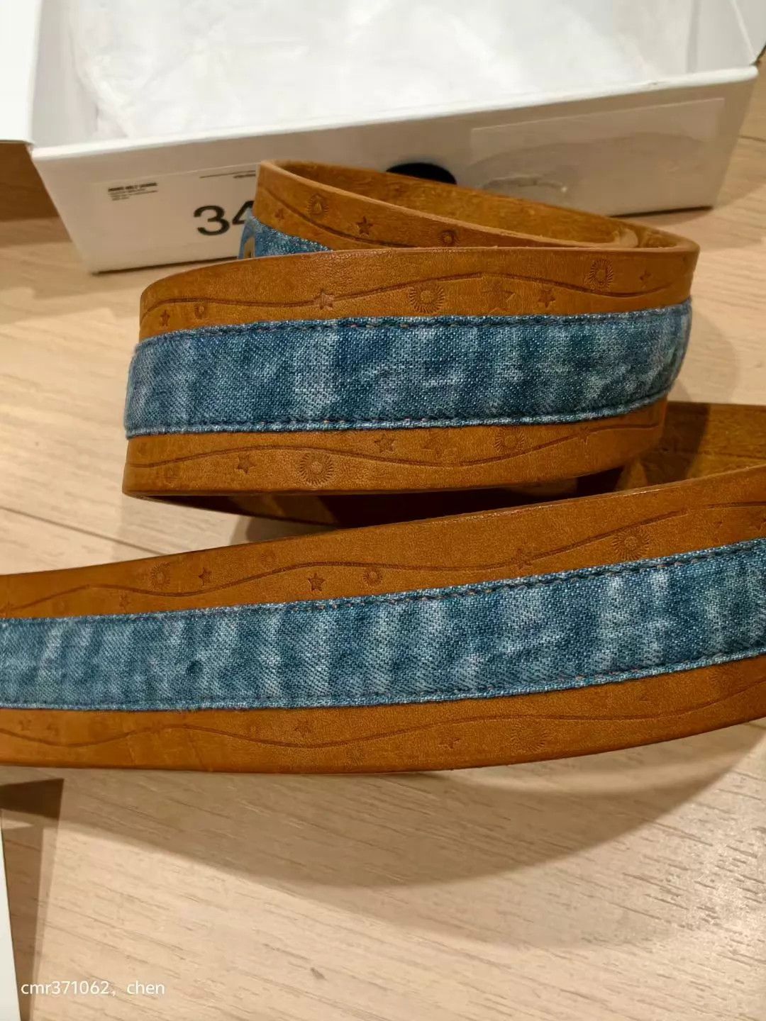 Visvim visvim 13aw nimes belt 40mm brown w34 Size ONE SIZE - 3 Thumbnail