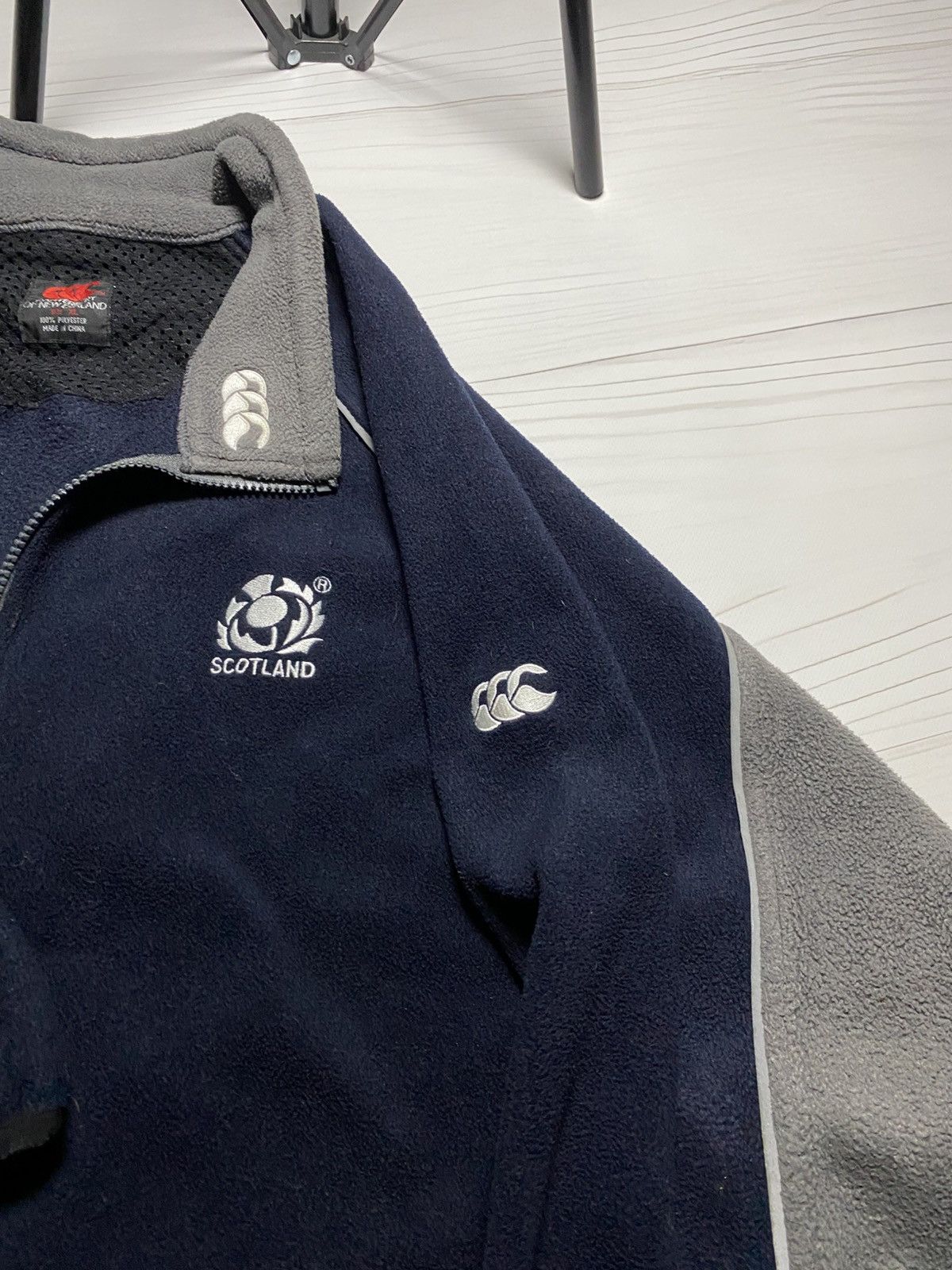 Canterbury of New Zealand × Vintage Canterbury Scotland Vintage Fleece Jacket THE FAMOUS GROUSE Size US XL / EU 56 / 4 - 13 Thumbnail
