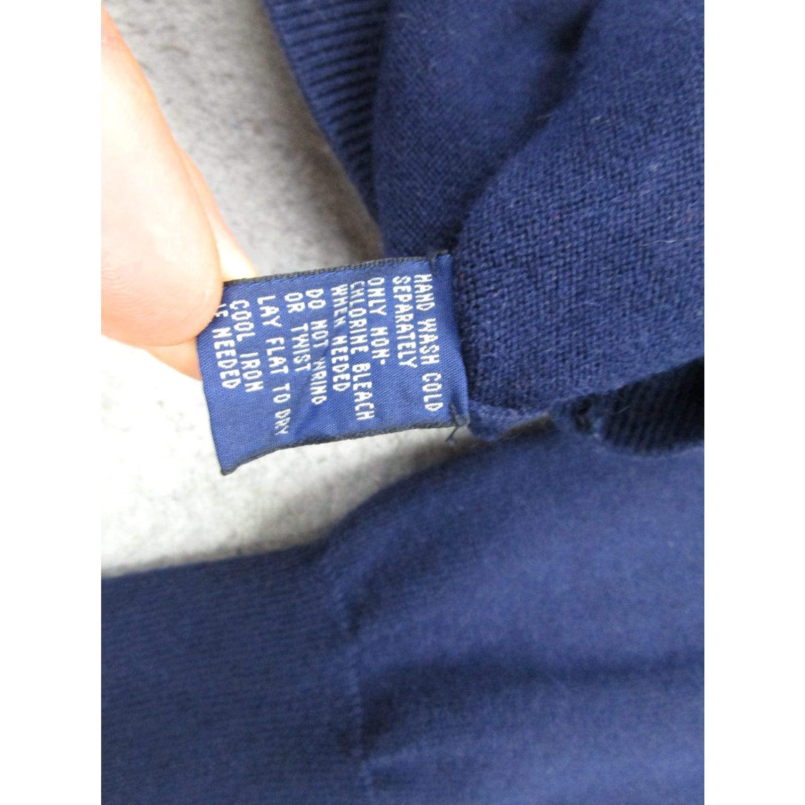 Polo Ralph Lauren Polo Ralph Lauren Polo Golf Sweater Mens L Blue Collared Knit Pullover Cashmere Blend Size US L / EU 52-54 / 3 - 5 Thumbnail
