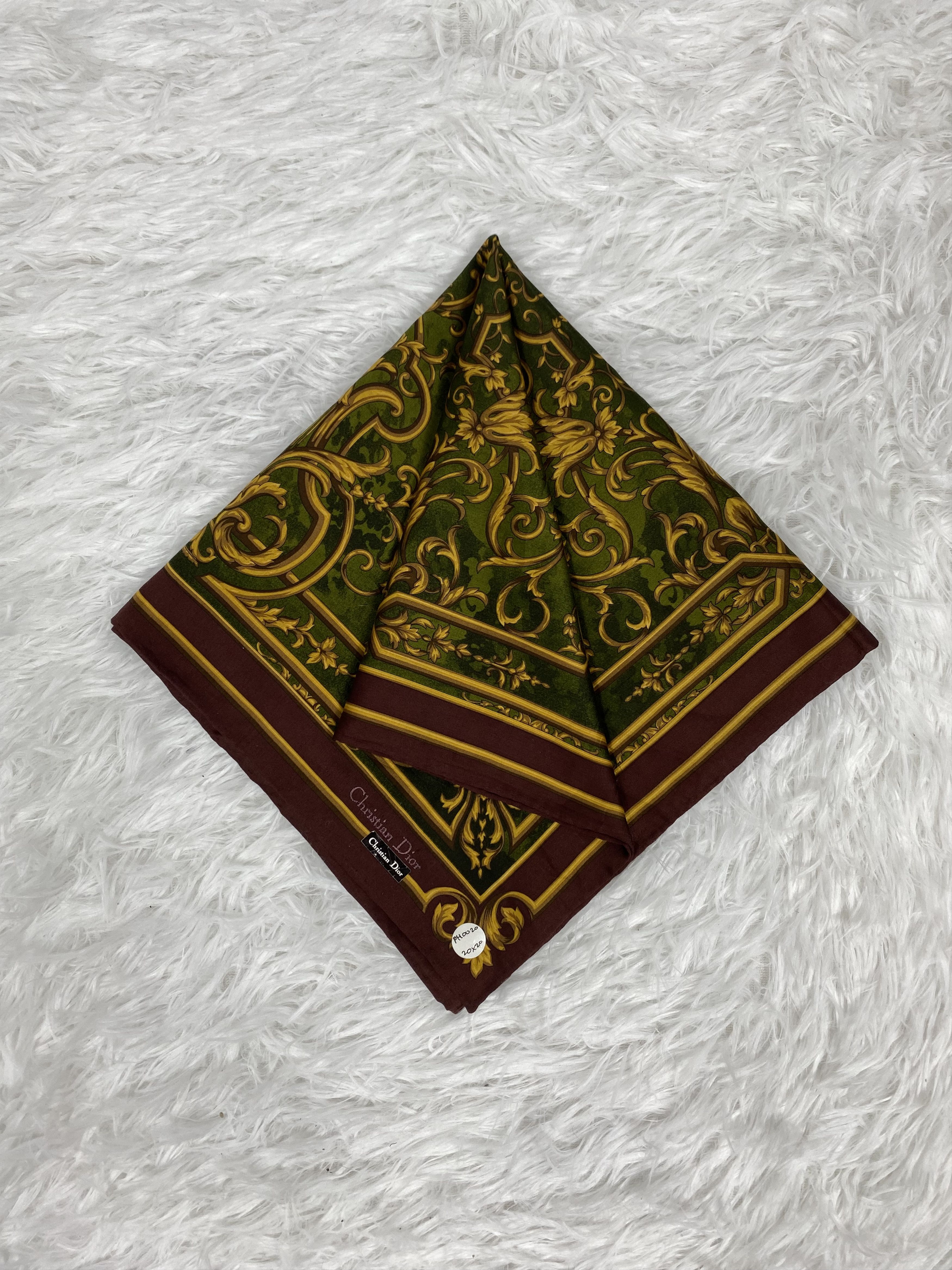 Christian Dior Monsieur × Vintage Vintage Christian Dior Handkerchief PH0020 Size ONE SIZE - 1 Thumbnail