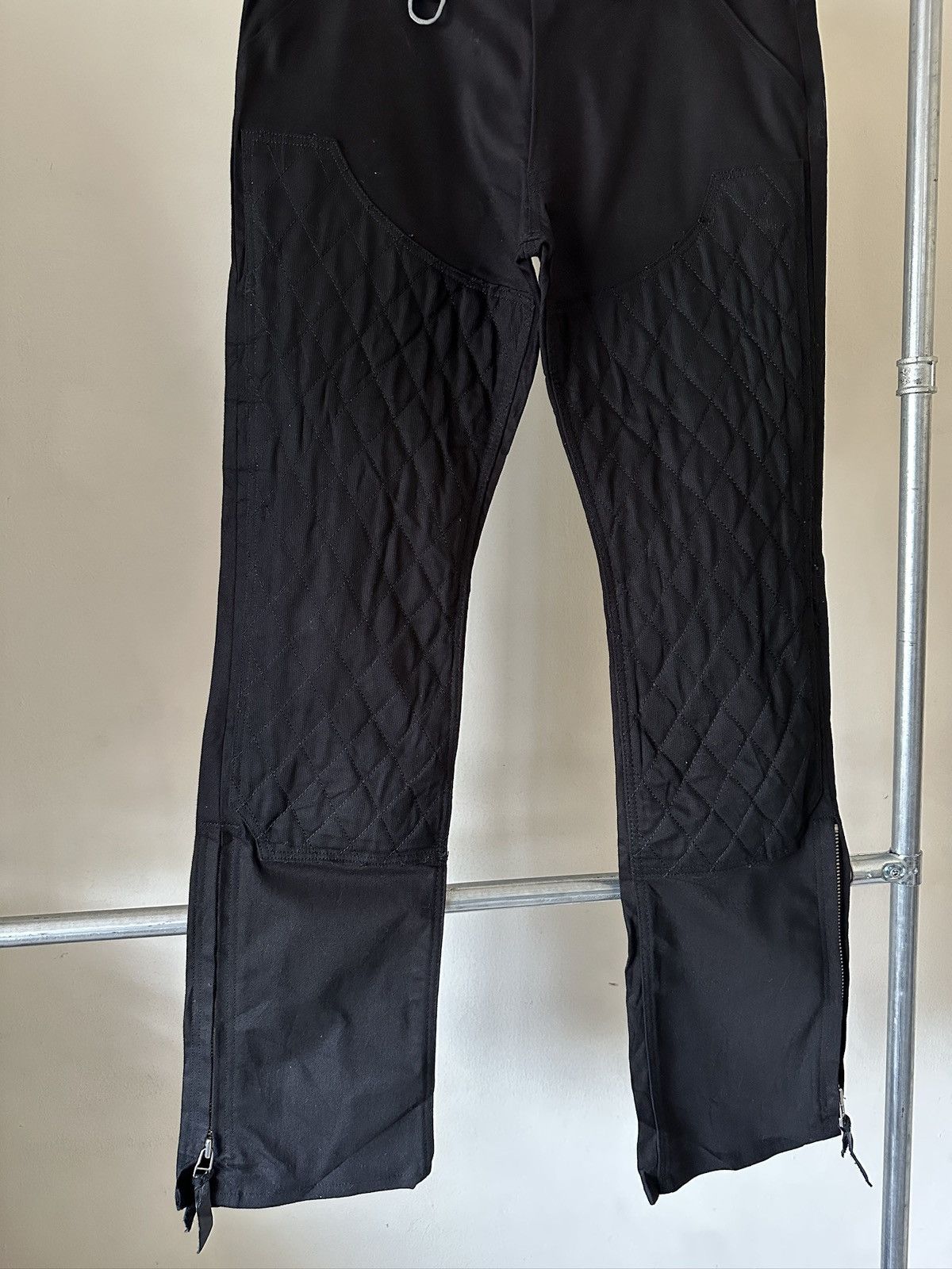 Japanese Brand 2000s Skull Flight Double Knee Pant Size US 34 / EU 50 - 2 Thumbnail