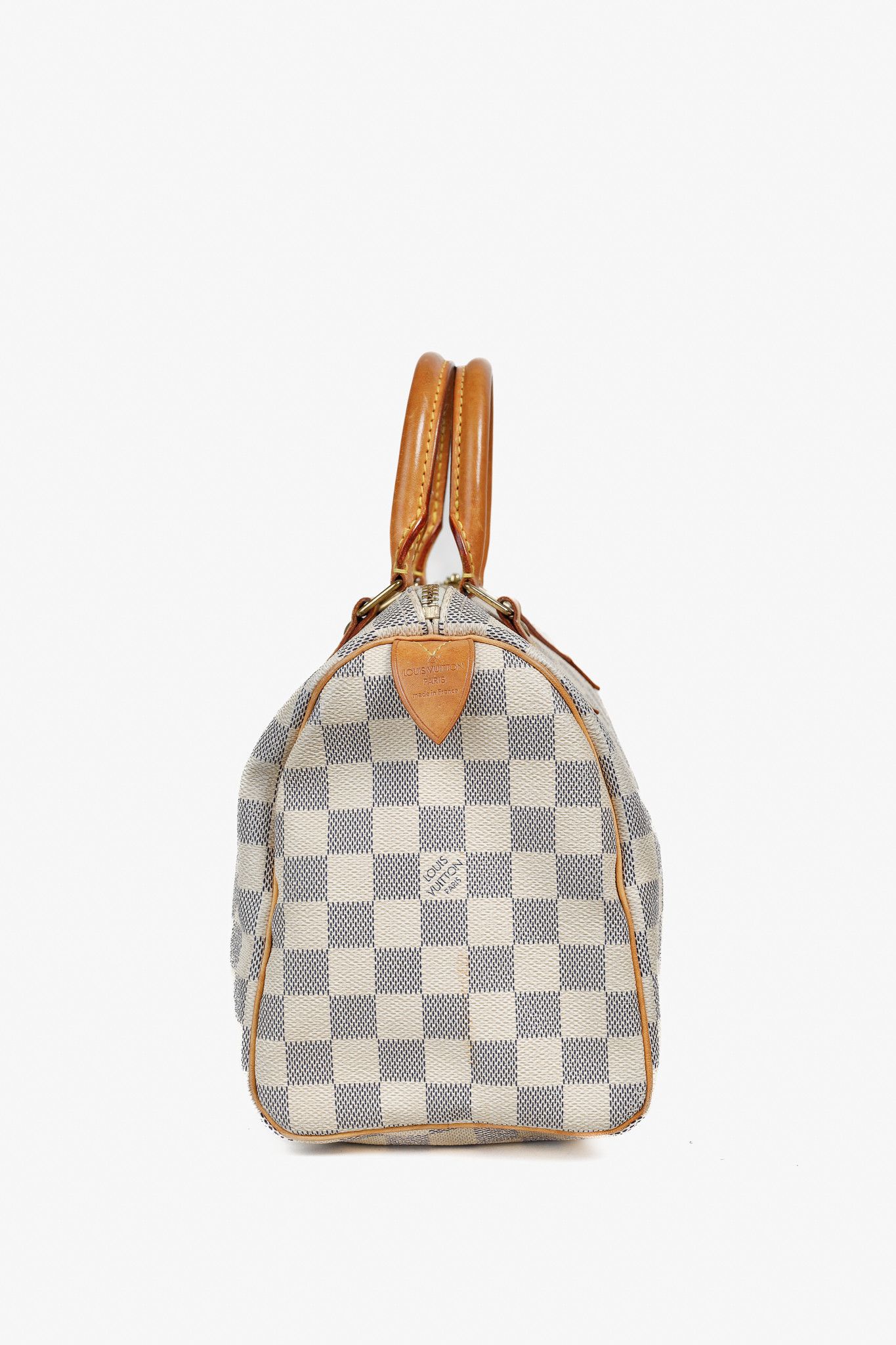 Louis Vuitton Louis Vuitton Vintage Speedy 25 Damier Azur Bag Size ONE SIZE - 3 Thumbnail